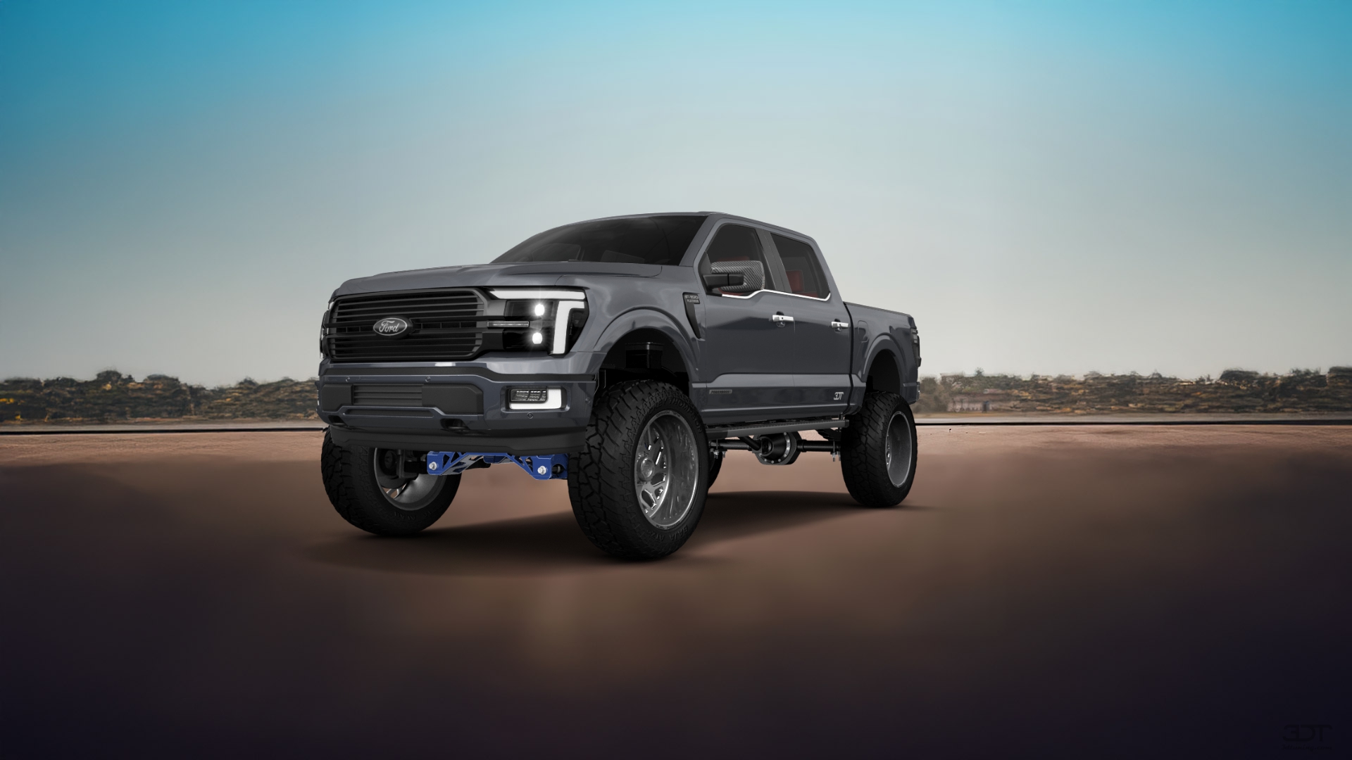 Ford F-150 SuperCrew 4 Door pickup truck 2024 tuning