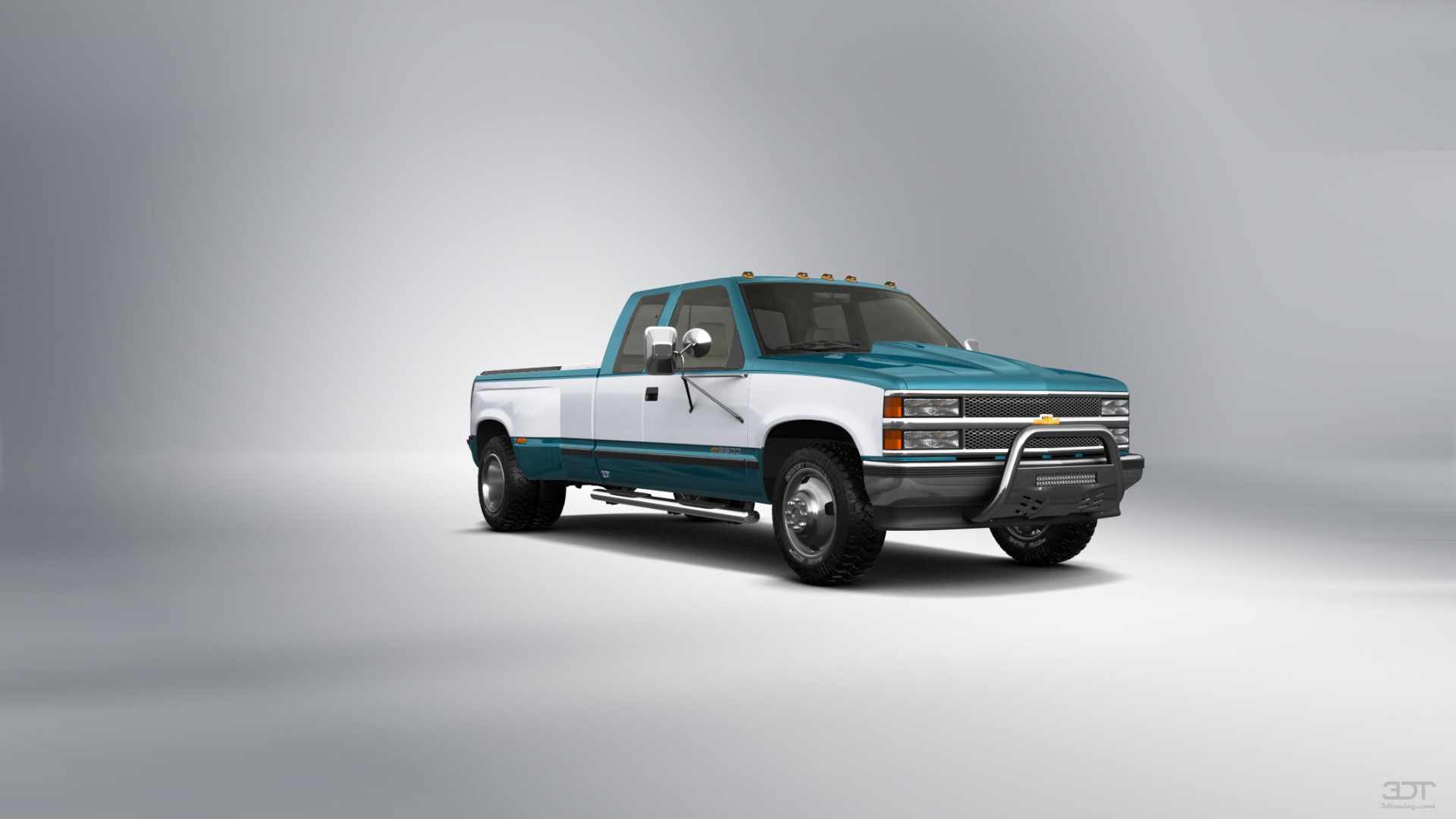 Chevrolet K3500 Extended Cab Pickup Truck 1988
