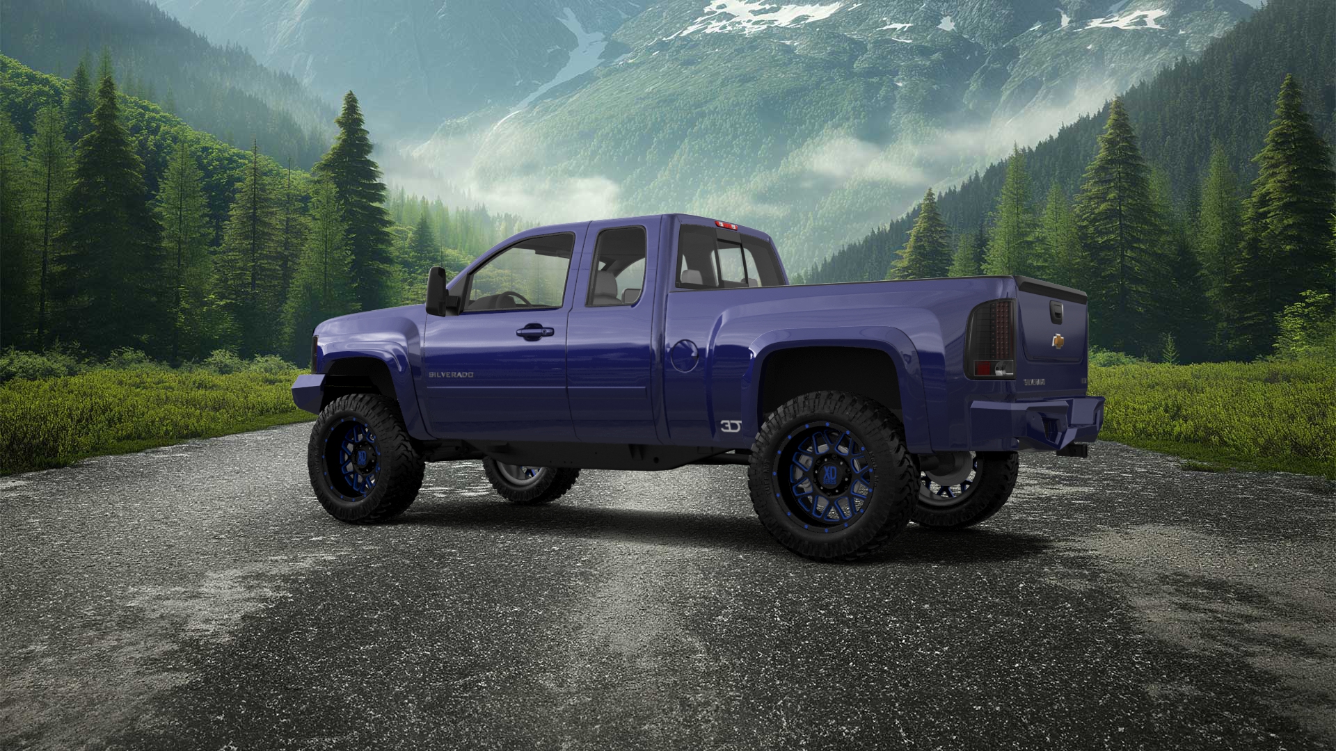 Chevrolet Silverado 1500 6.6 ft box Pickup Truck 2008