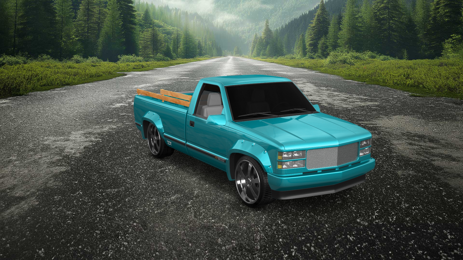 Chevrolet K1500 Regular Cab Fleetside Pickup 1988 tuning