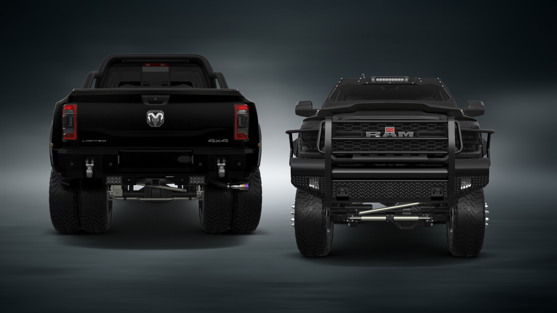Dodge Ram 3500 4 Door pickup truck 2020