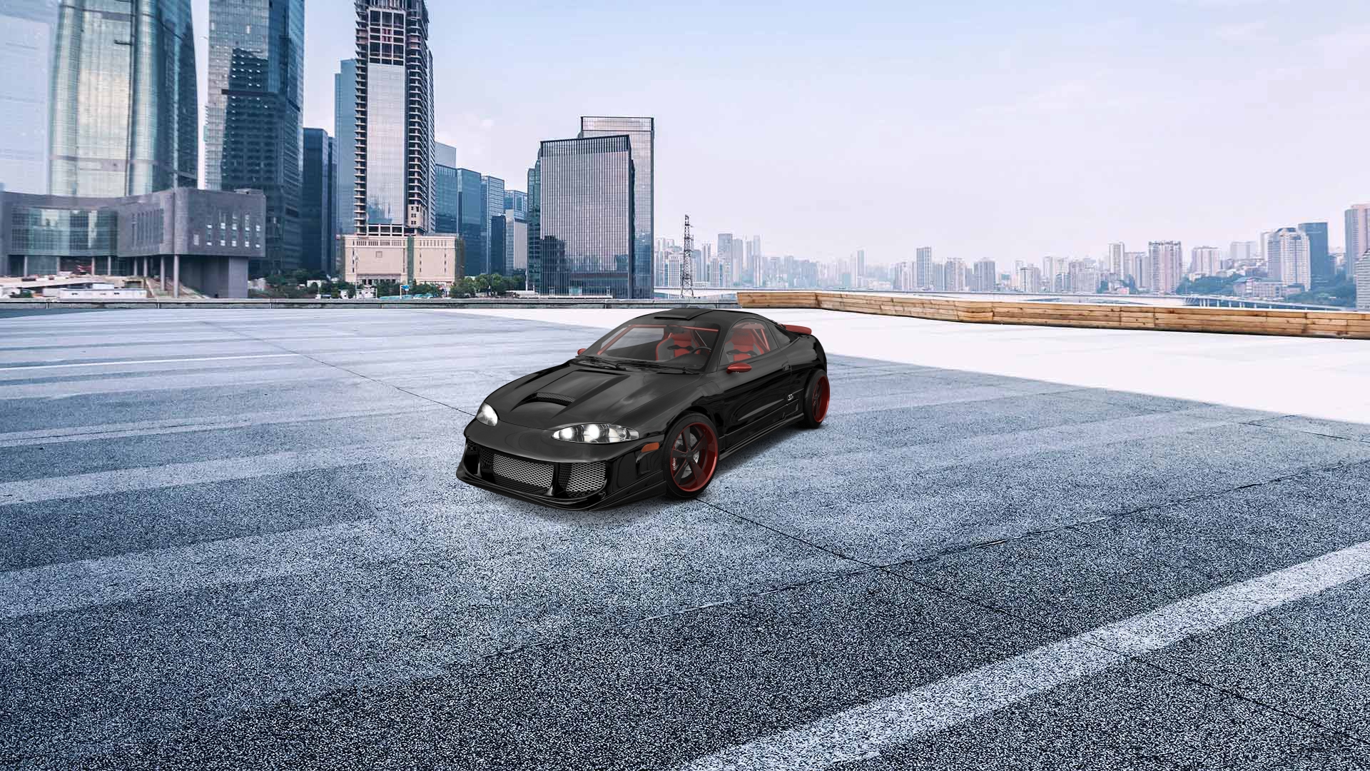 Mitsubishi Eclipse GSX Coupe 1995 tuning