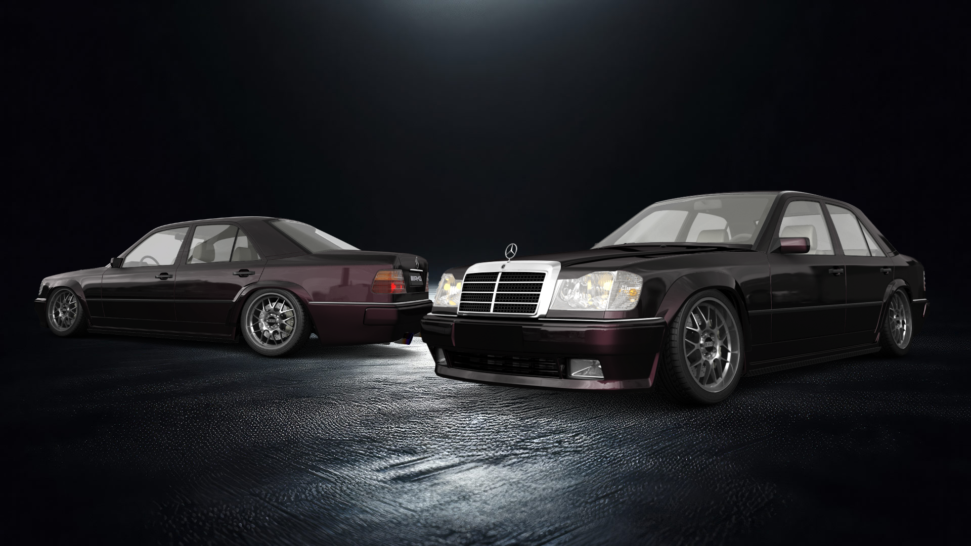 Mercedes E-Class Sedan 1984 tuning