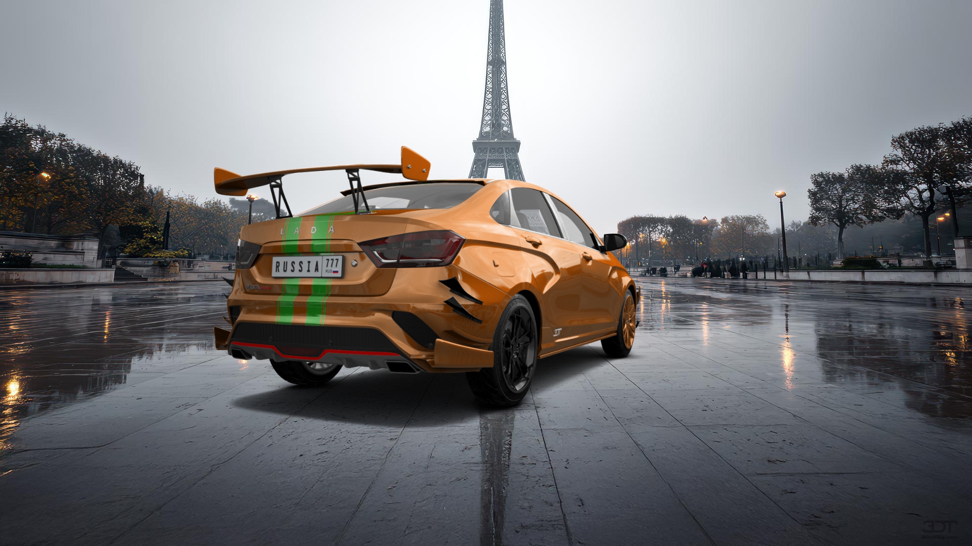 Lada Vesta 4 Door Saloon 2016 tuning