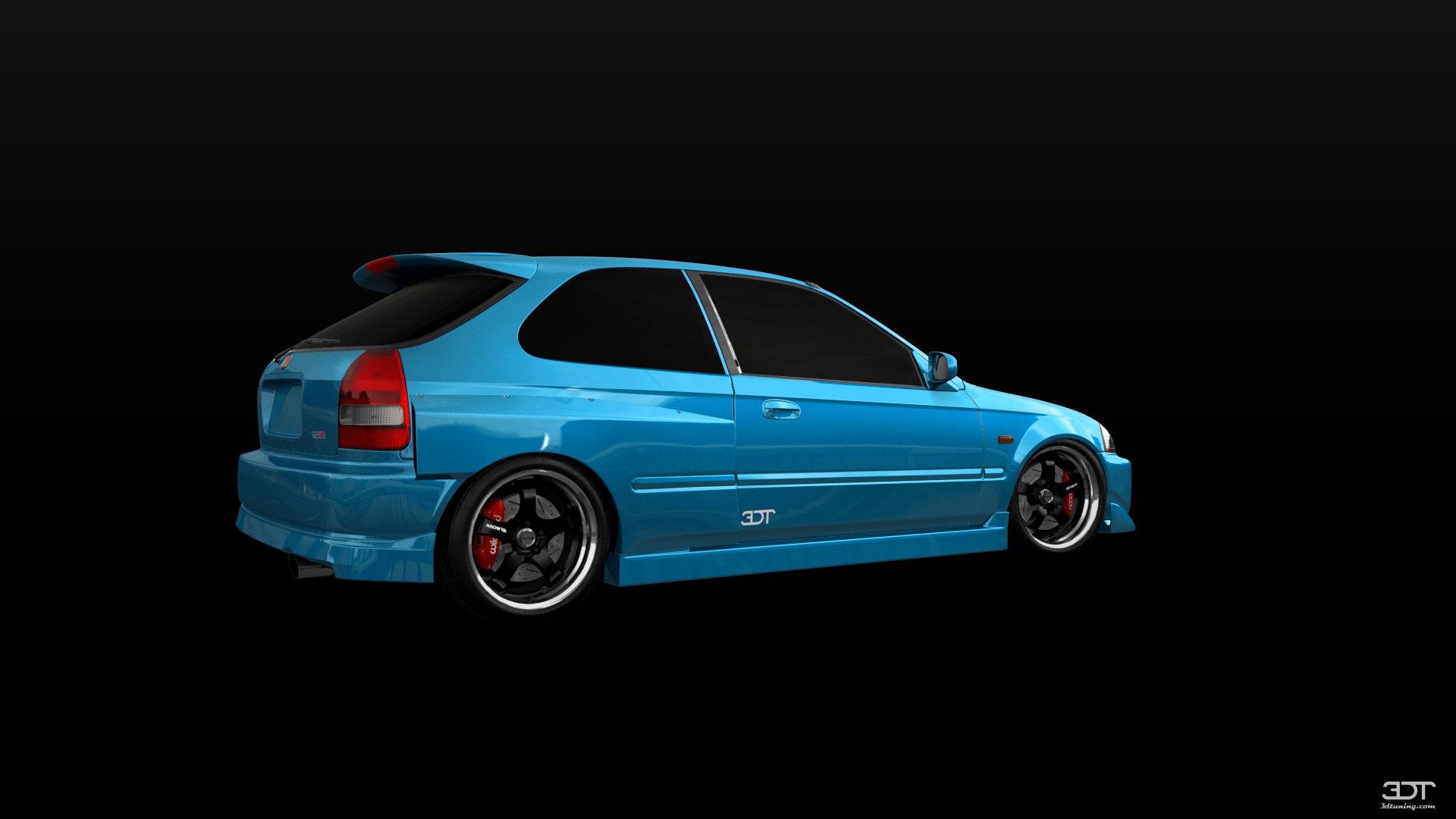 Honda Civic 3 Door Hatchback 1997 tuning