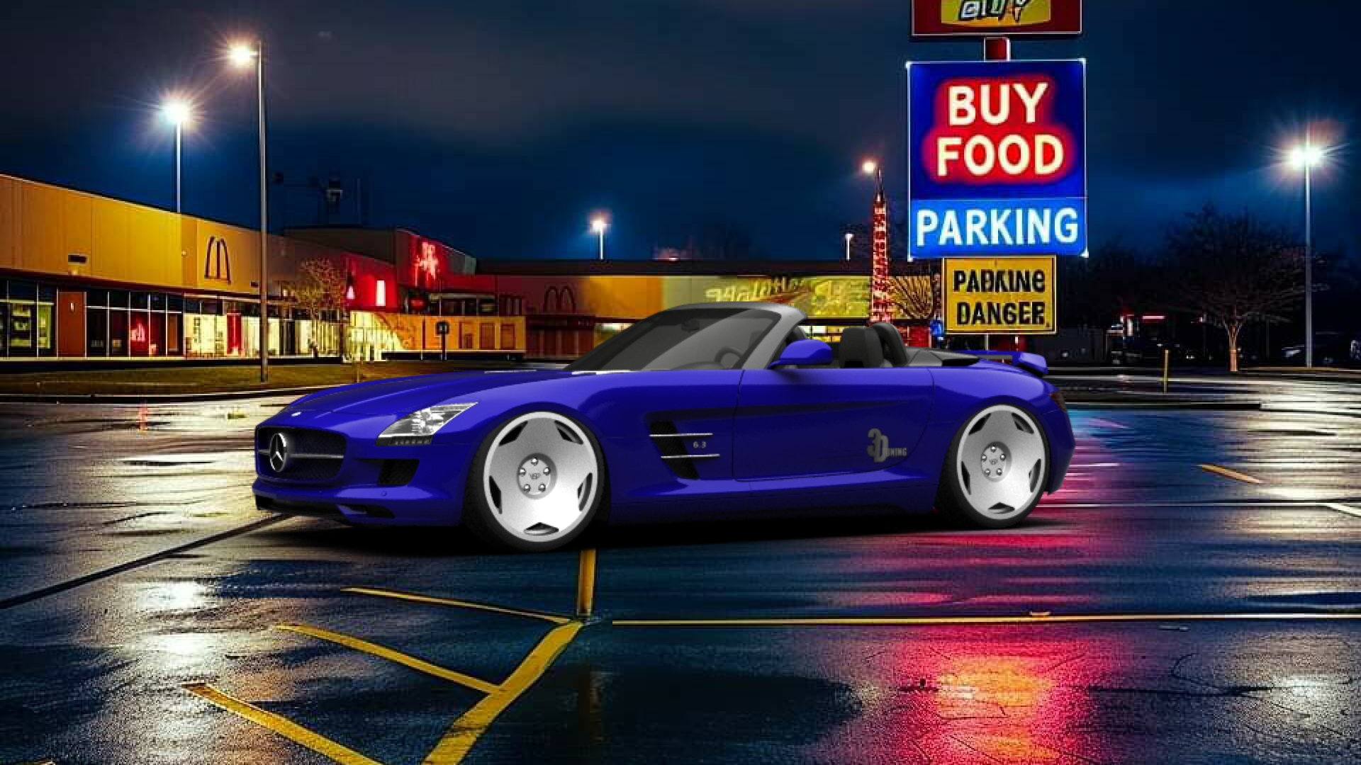 Mercedes SLS AMG Roadster 2012