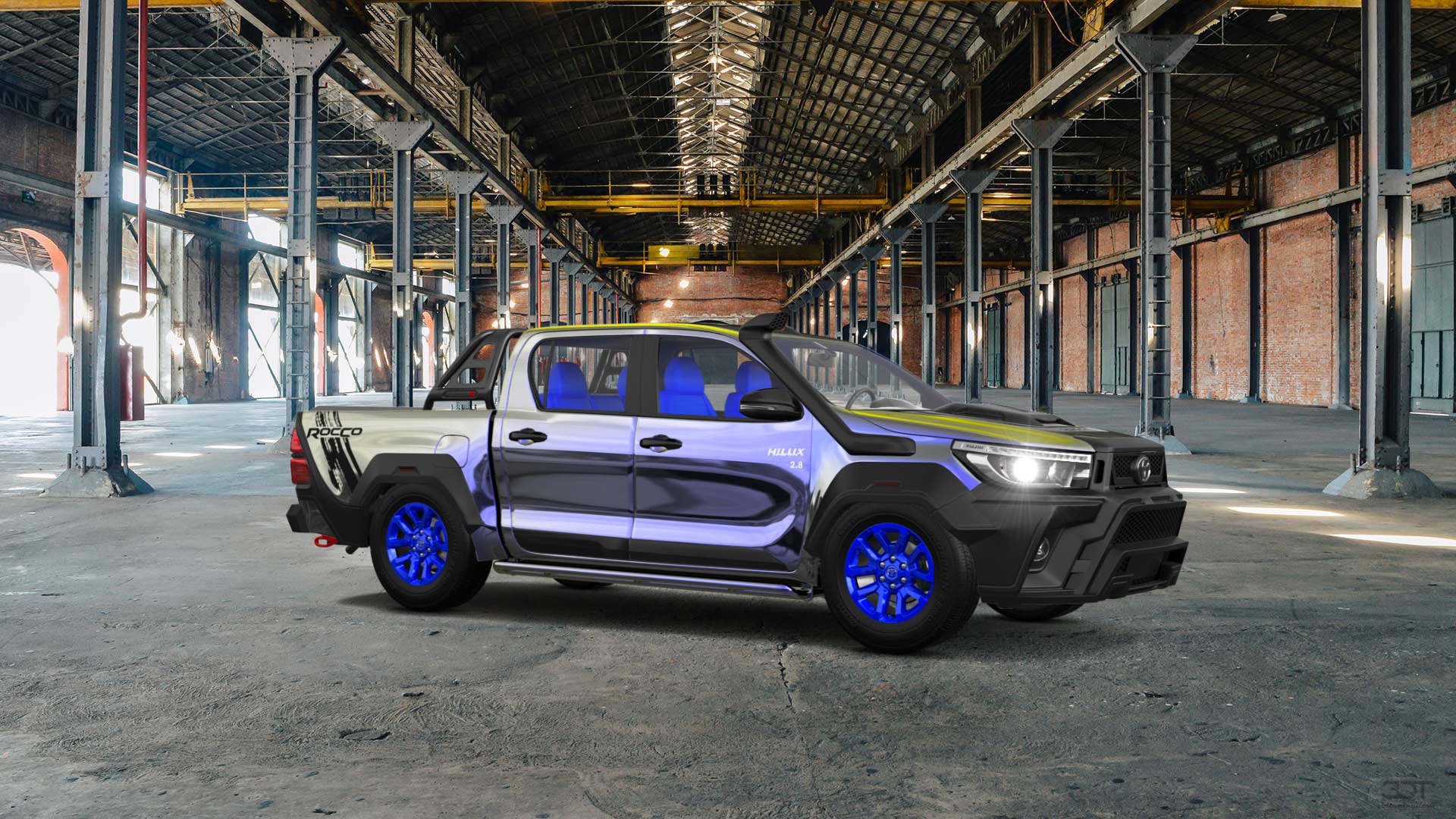 Toyota Hilux Double Cab 4 Door pickup truck 2015 tuning