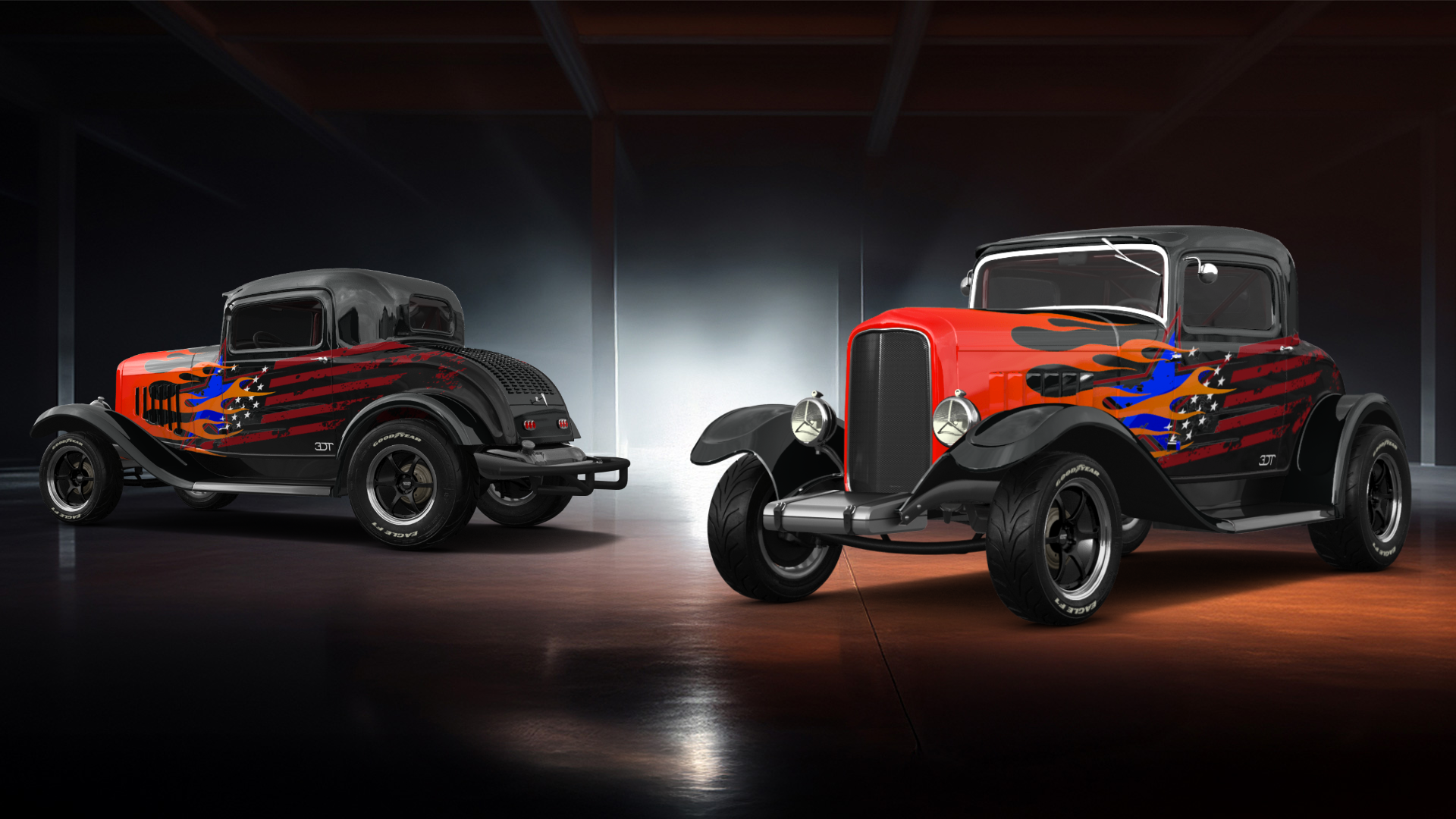 Ford Model B Deluxe 2 Door Coupe 1932 tuning
