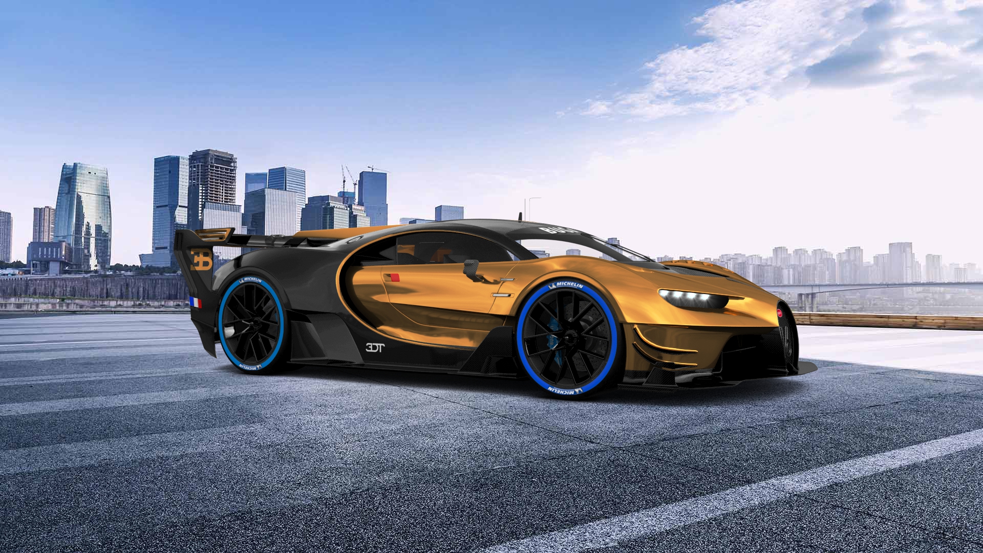Bugatti Vision GT Supercar 2015 tuning