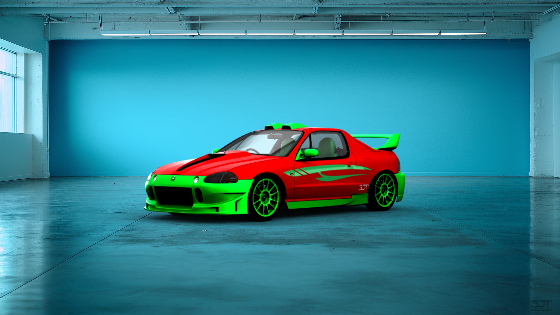 Honda CR-X Del Sol SiR Coupe 1995 tuning