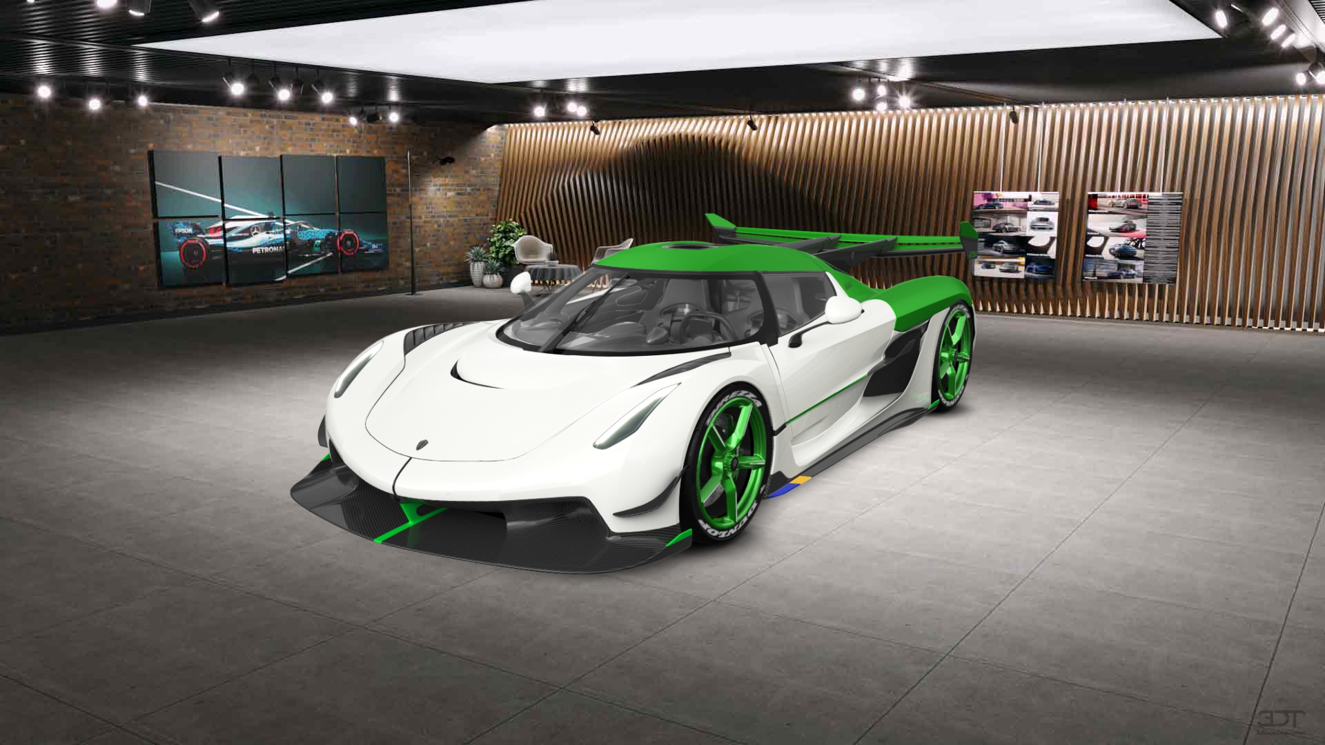 Koenigsegg Jesko 2 door targa top 2020 tuning