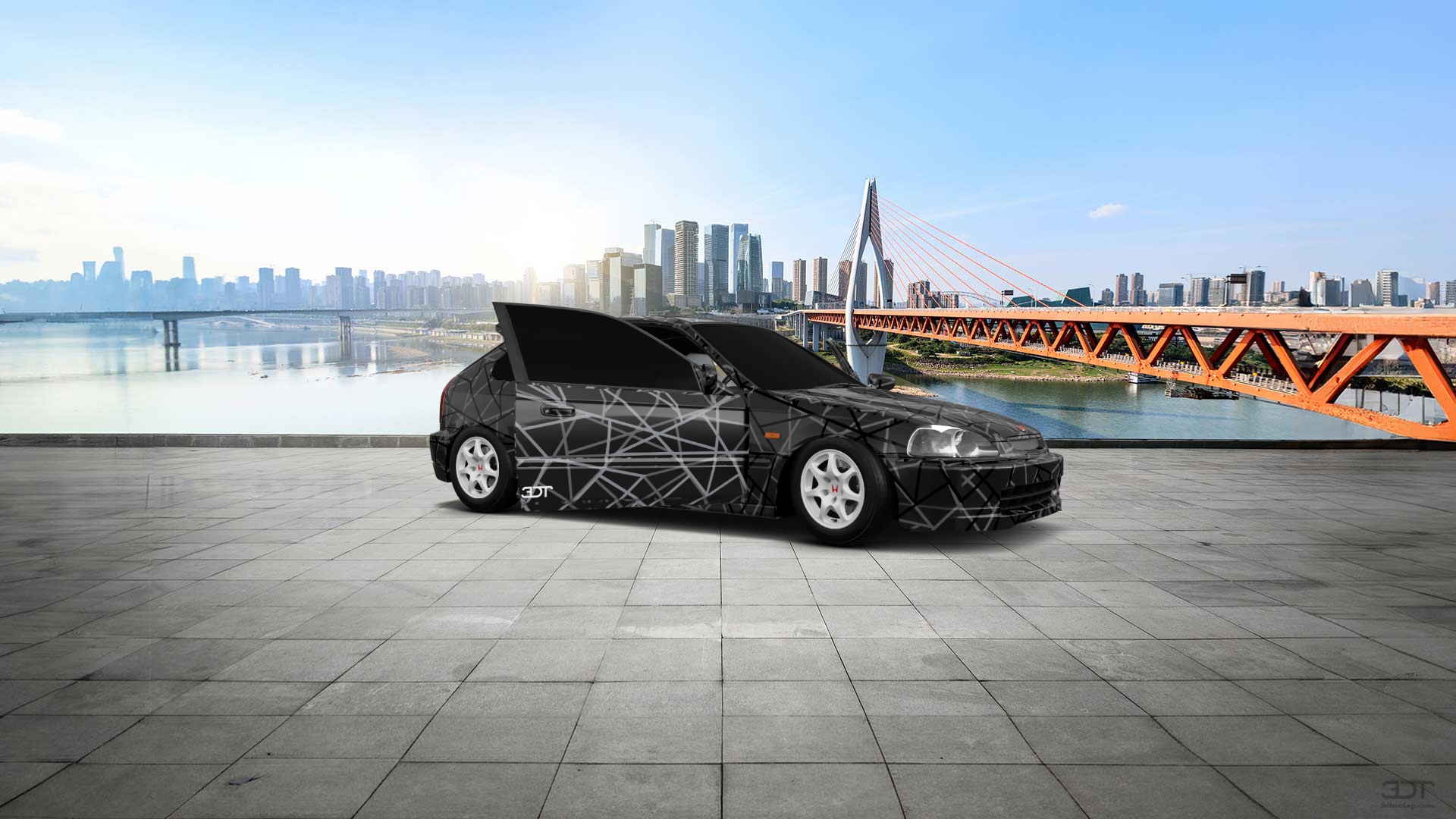 Honda Civic 3 Door Hatchback 1997 tuning
