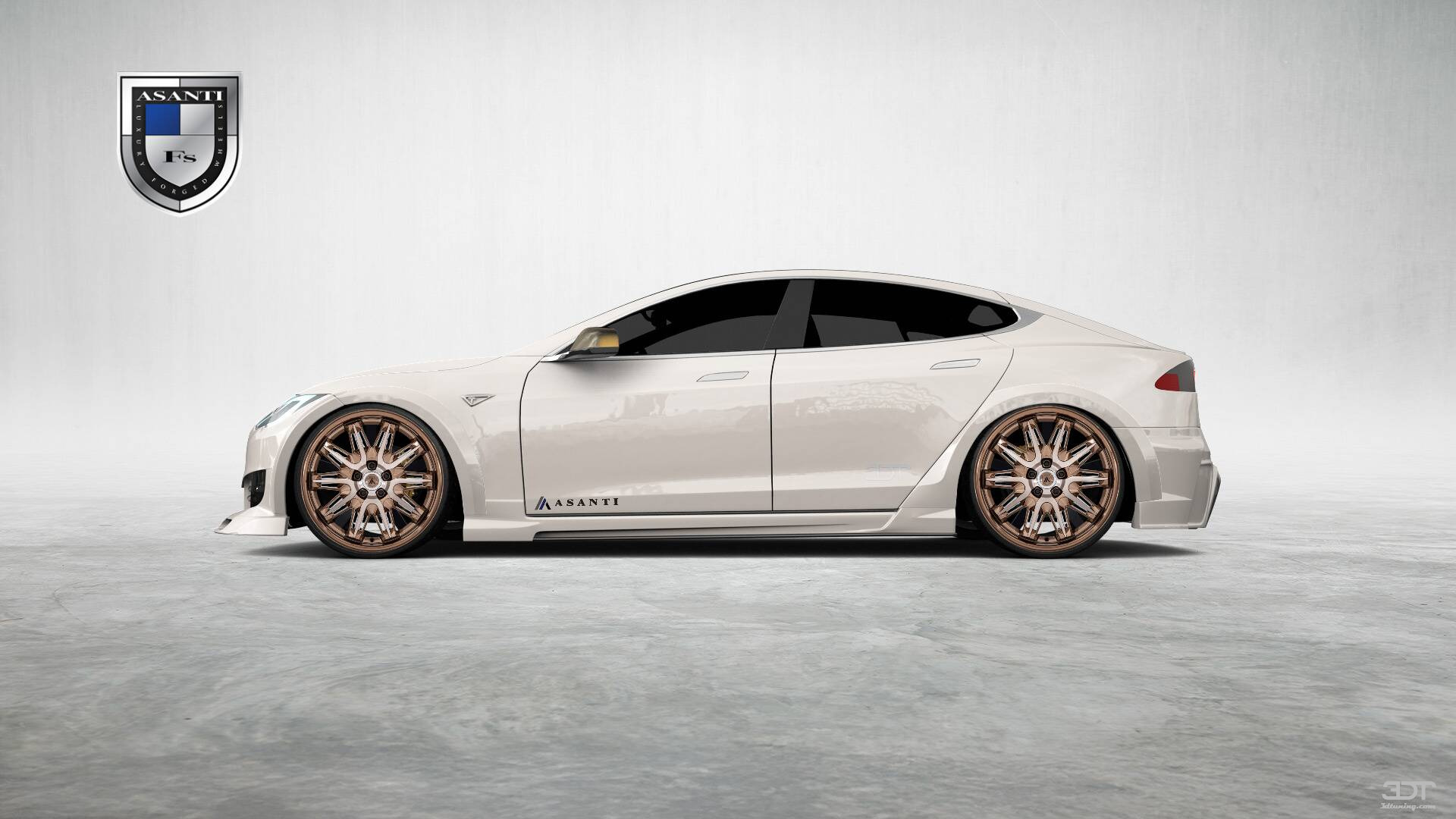 Tesla Model S 5 Door Liftback 2013 tuning