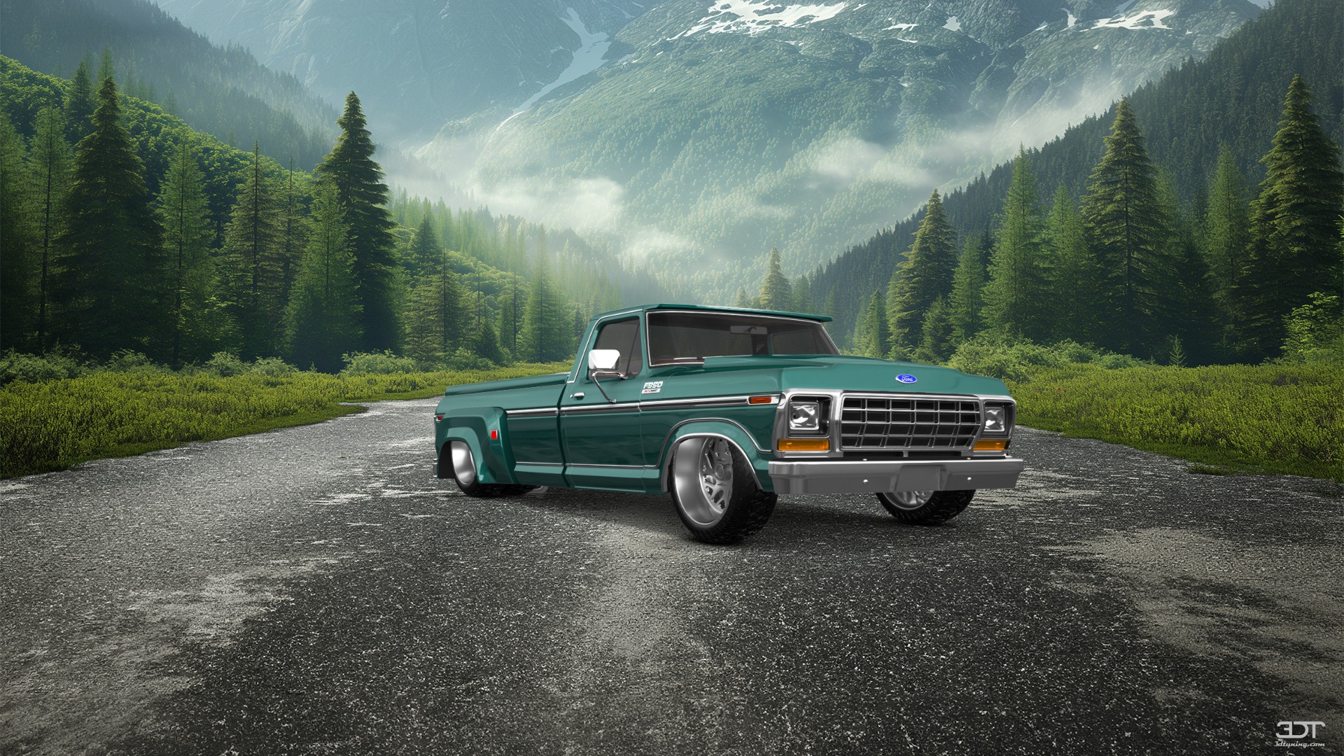 Ford F-350 Dually Regular Cab 2 Door pickup truck 1978 tuning