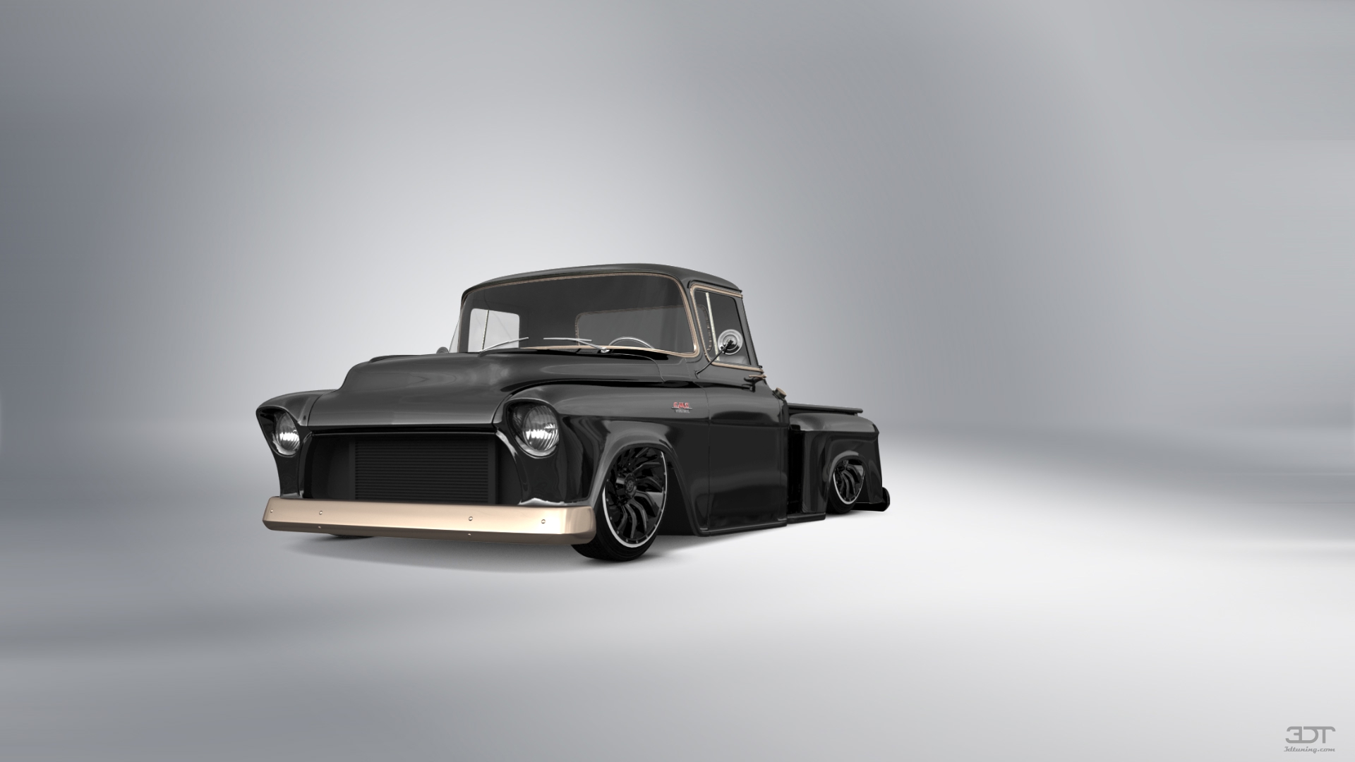 GMC 100 Stepside 2 Door pickup truck 1957 tuning