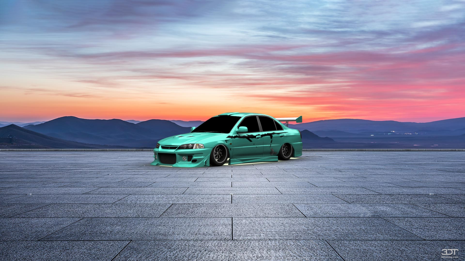 Mitsubishi Lancer Evo IV Sedan 1996 tuning