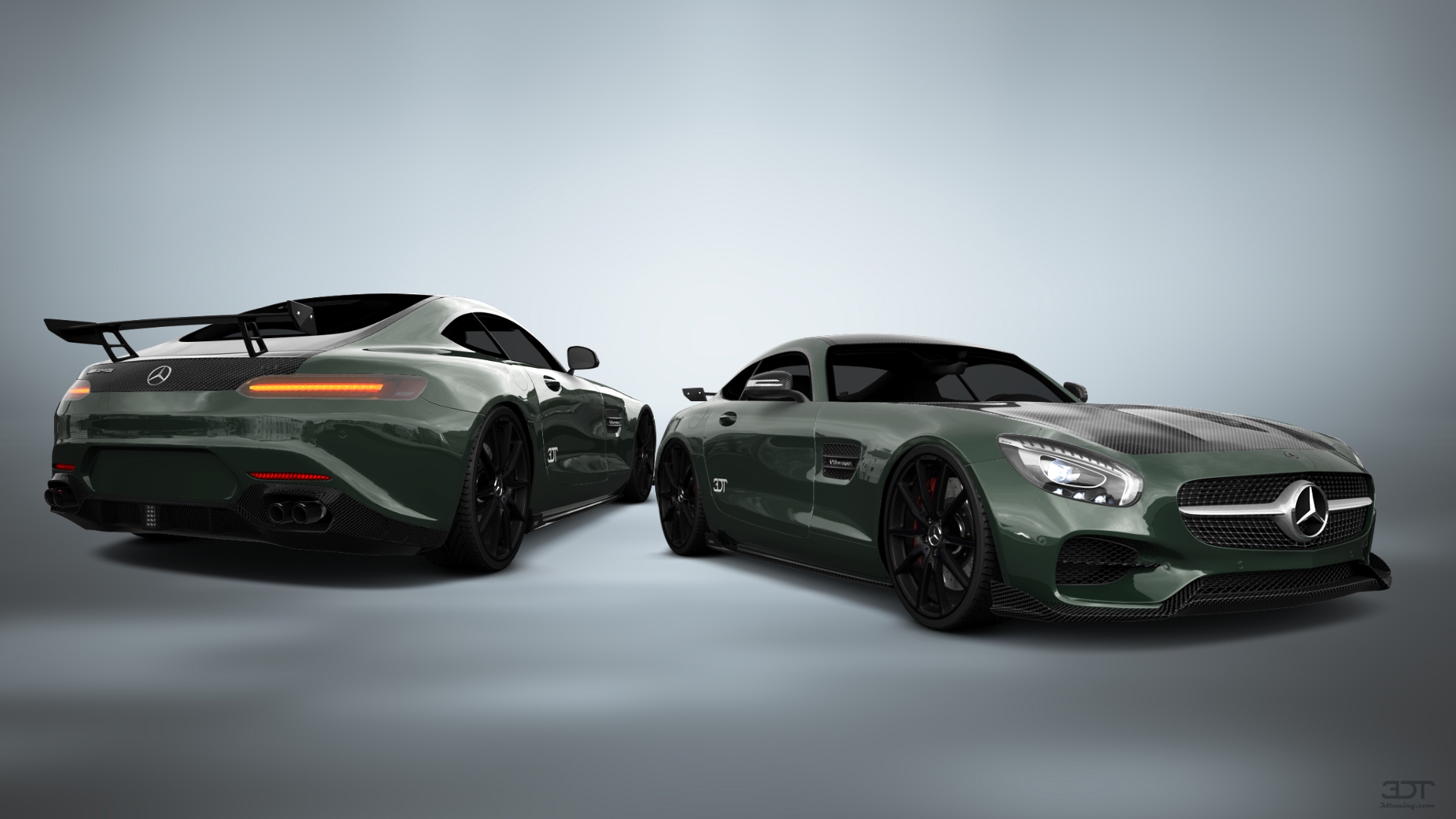 Mercedes AMG GT 2 door fastback coupe 2016 tuning