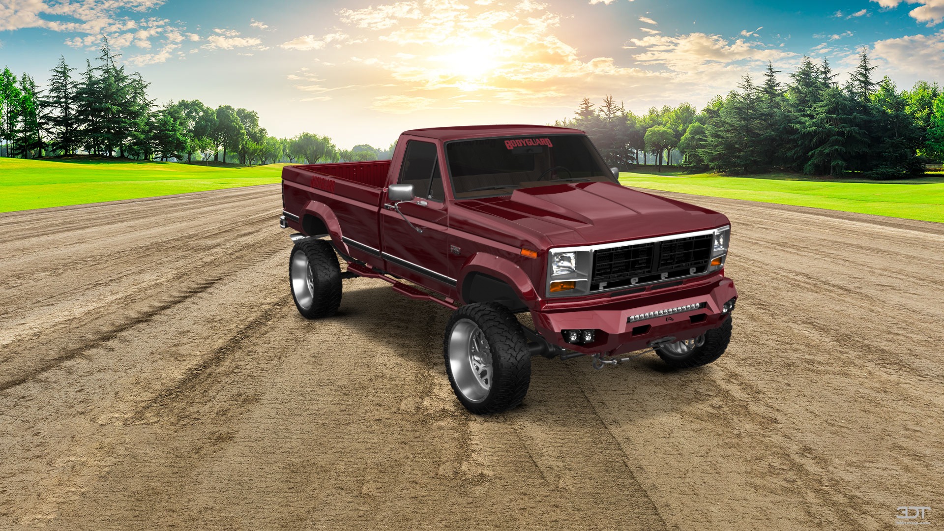 Ford F-150 2 Door pickup truck 1986