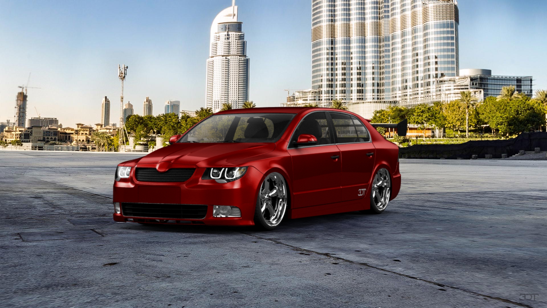 Skoda Superb Sedan 2009 tuning