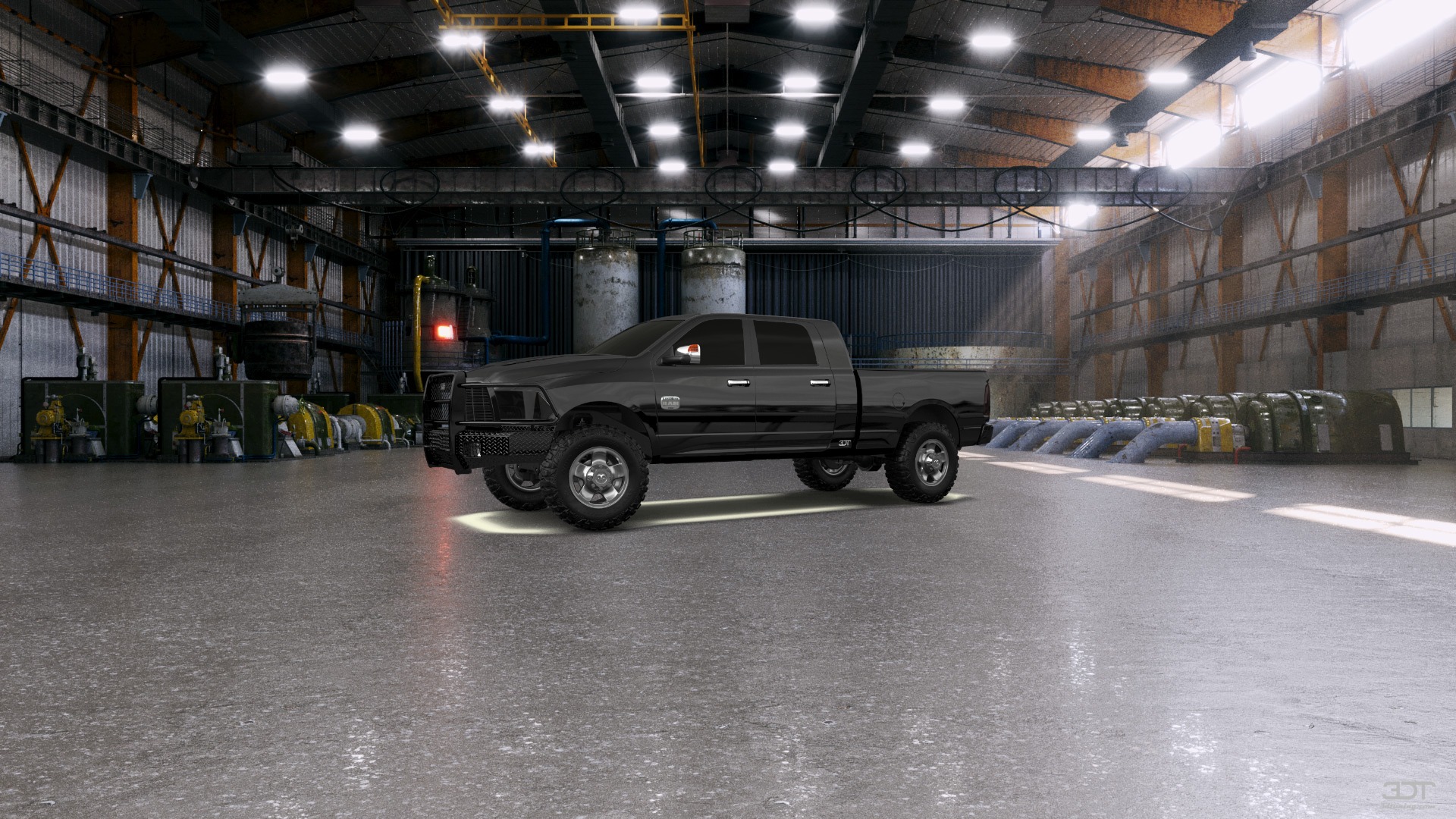 Dodge Ram 2500 Mega Cab 6.4 ft box 4 Door pickup truck 2010 tuning