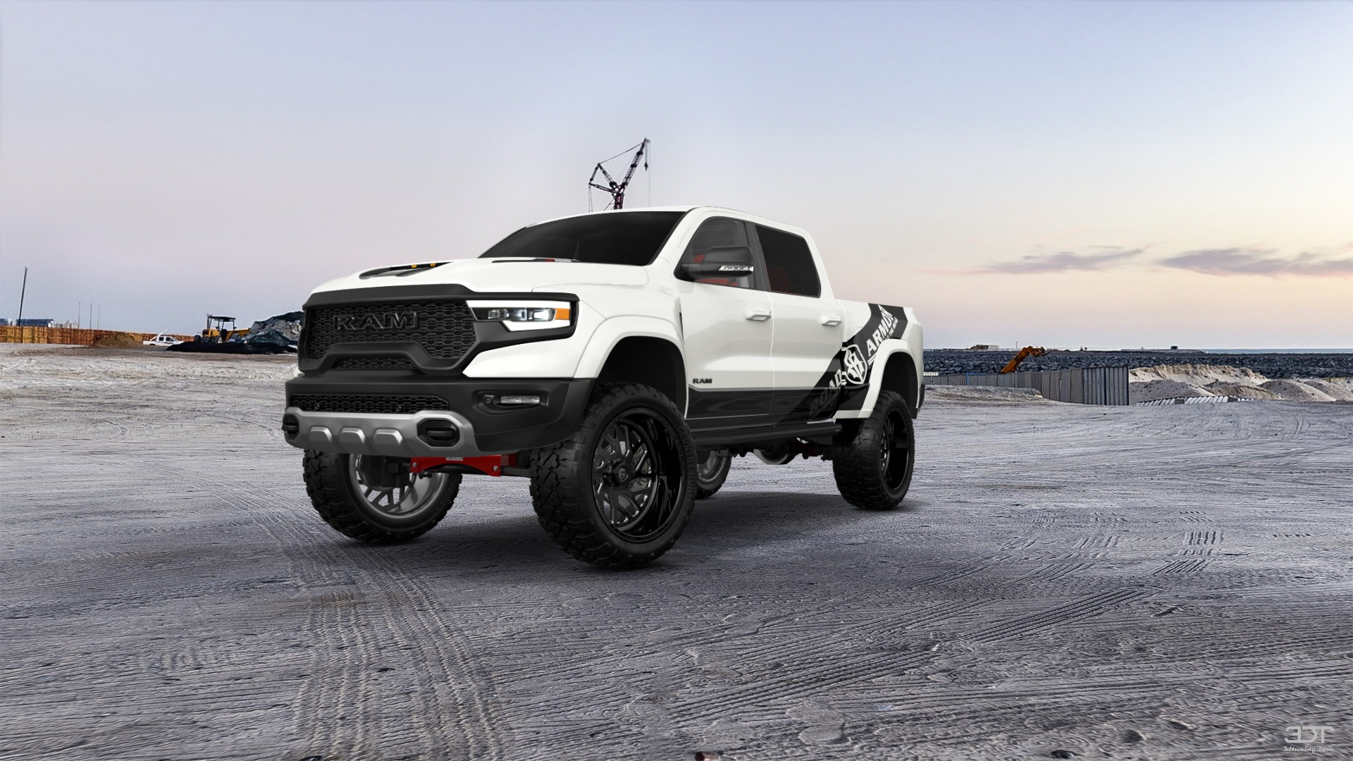 Dodge Ram 1500 TRX 4 Door pickup truck 2021 Images