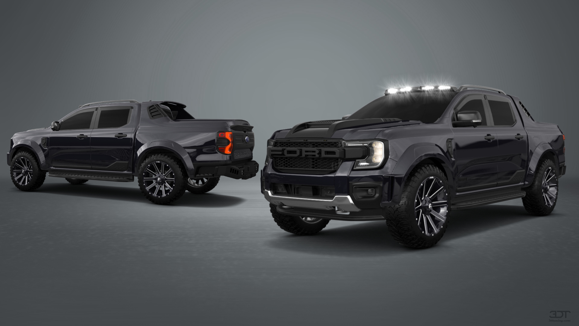 Ford Ranger 4 Door pickup truck 2022 tuning