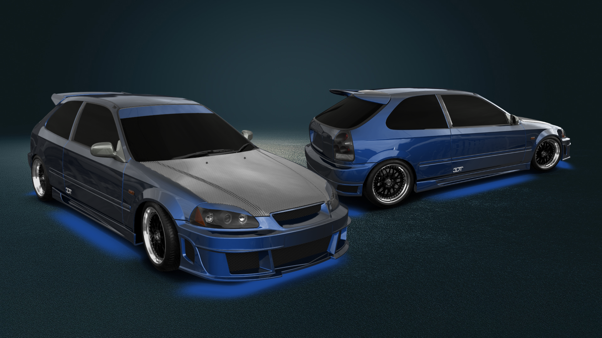Honda Civic 3 Door Hatchback 1997 tuning