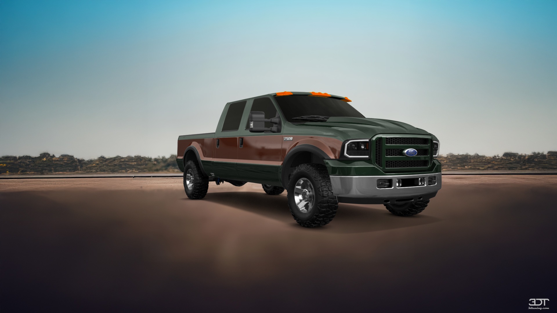 Ford F-250 Crew Cab 4 Door pickup truck 1999 tuning