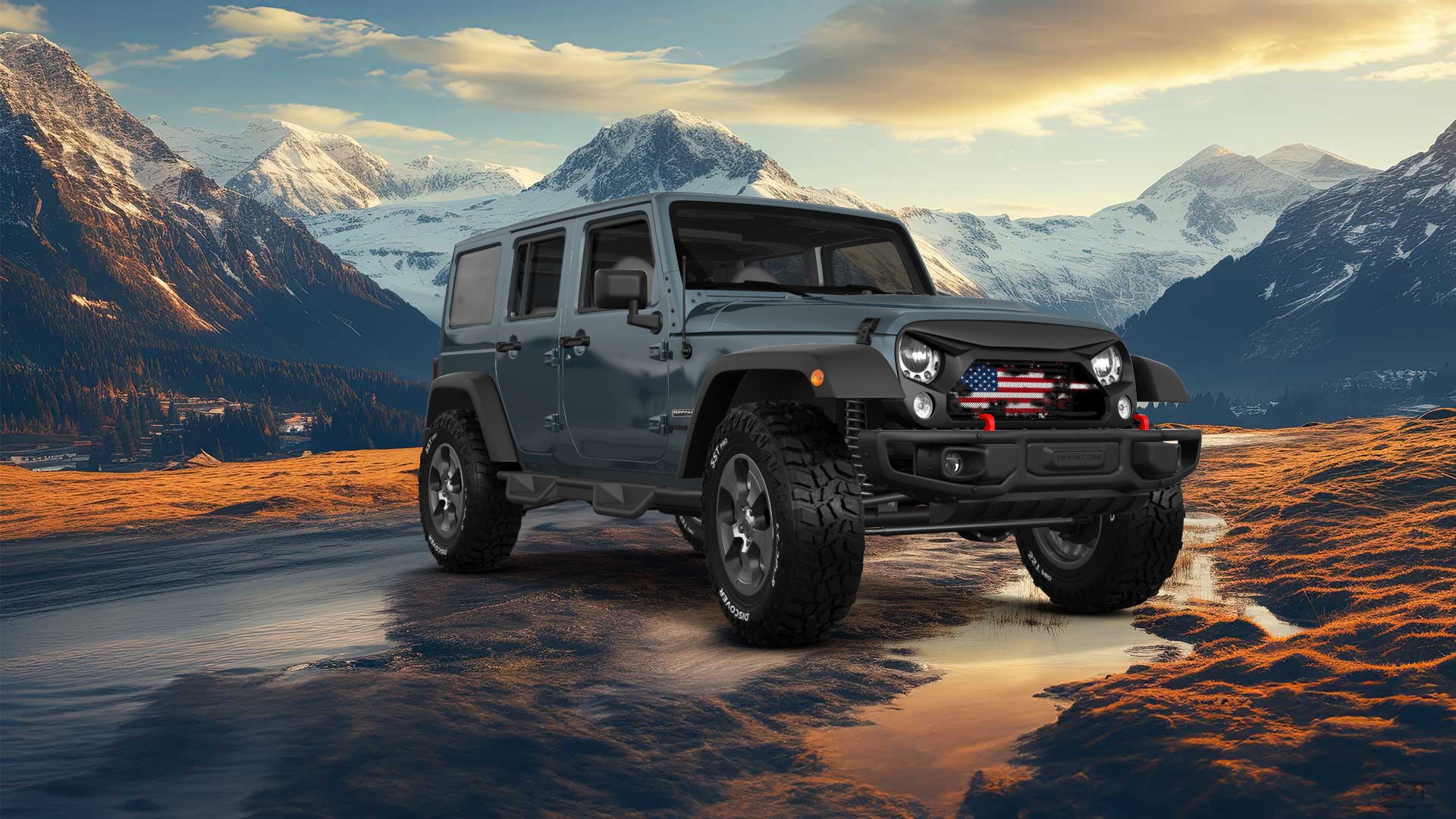 Jeep Wrangler Unlimited JK Rubicon Recon 4 Door SUV 2017