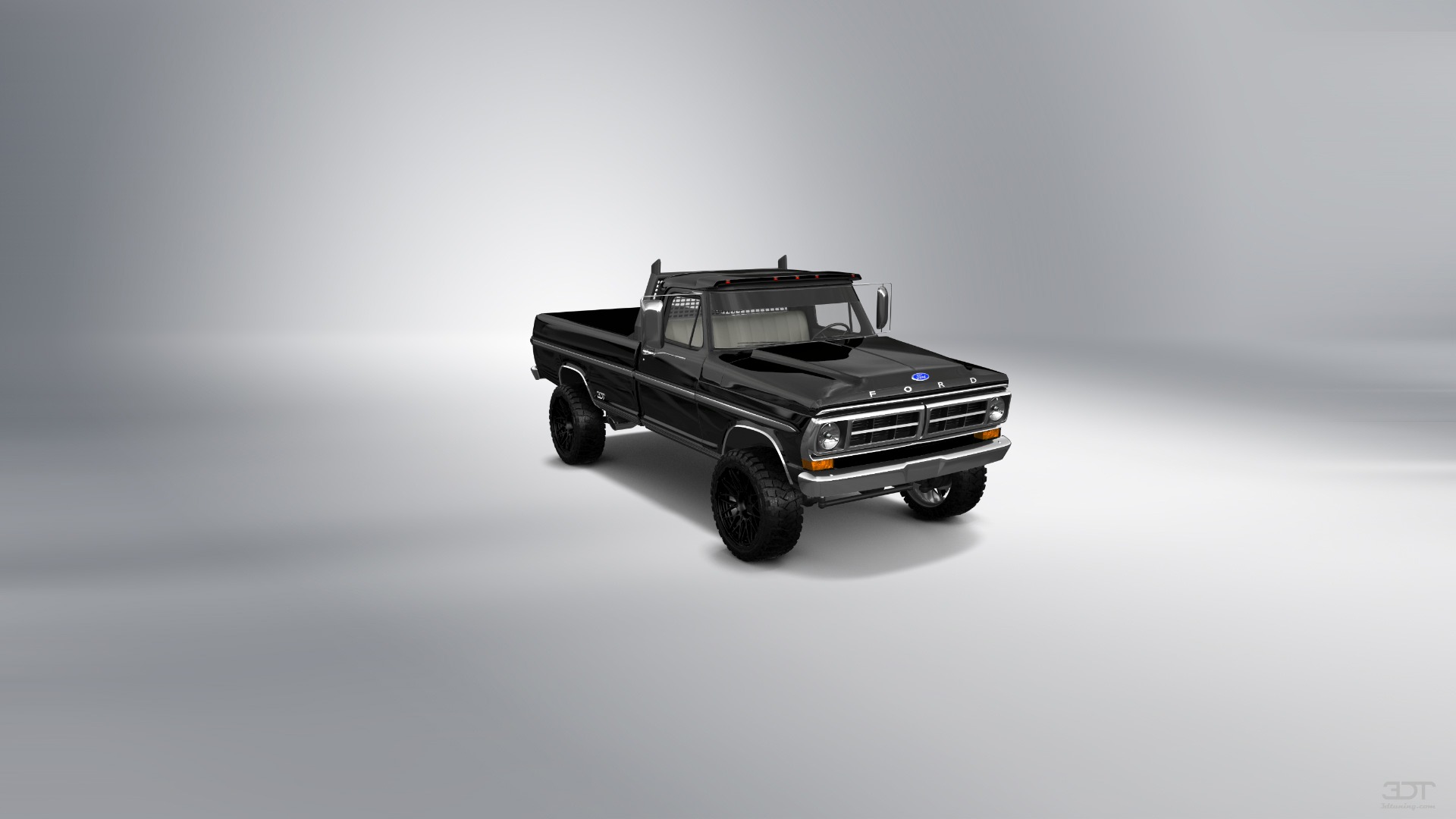 Ford F-250 2 Door pickup truck 1971 tuning