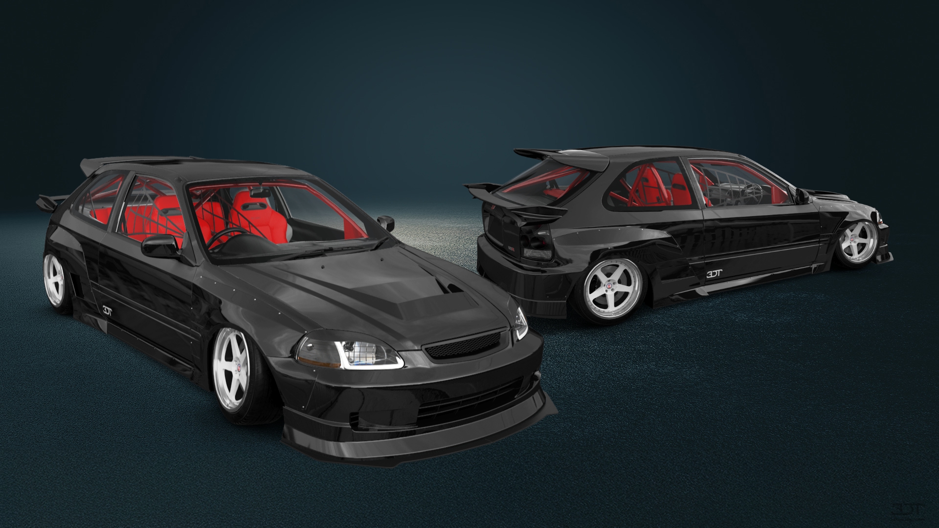 Honda Civic 3 Door Hatchback 1997 tuning