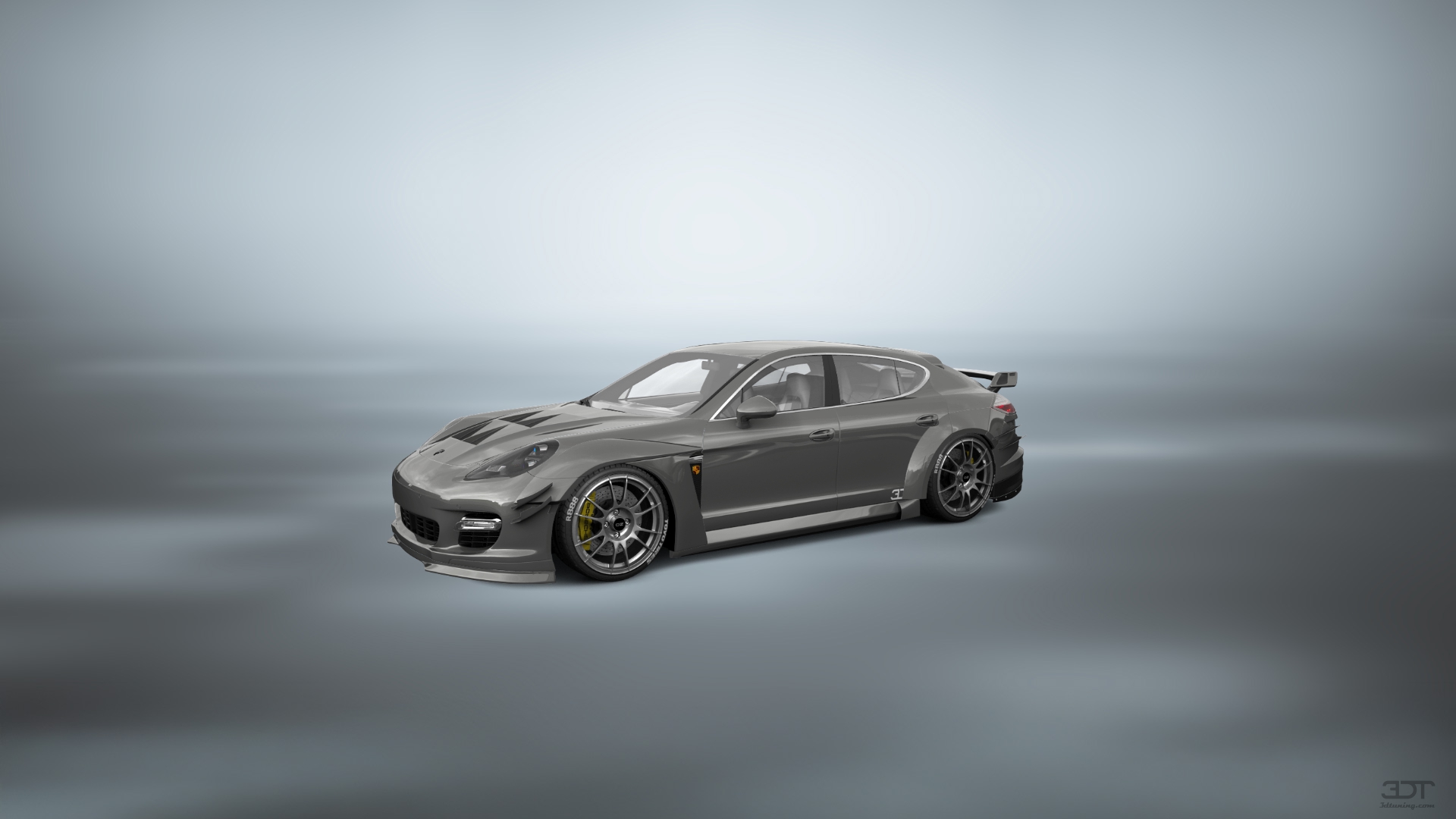 Porsche Panamera 4 door fastback saloon 2011