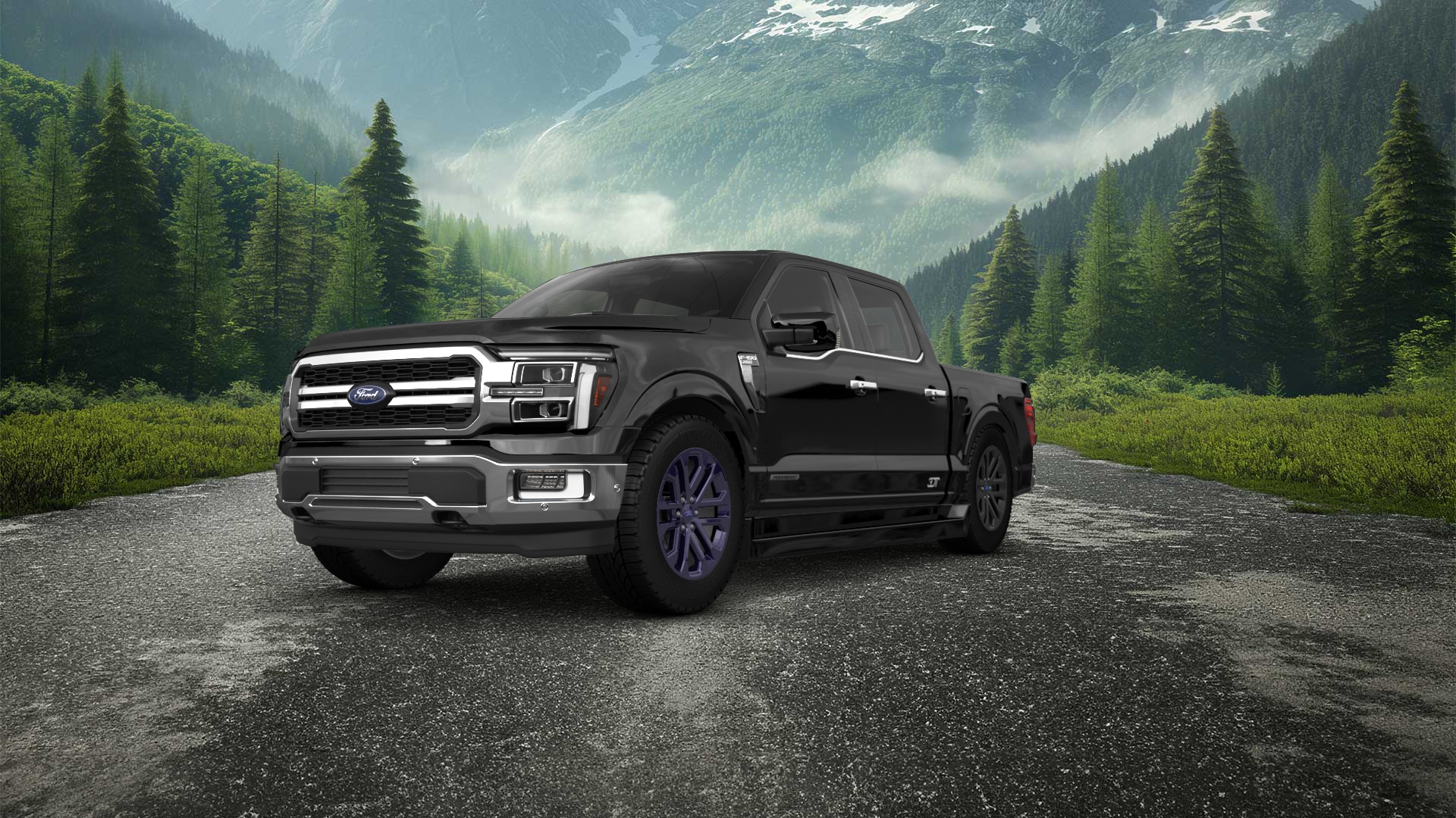 Ford F-150 SuperCrew 4 Door pickup truck 2024 tuning