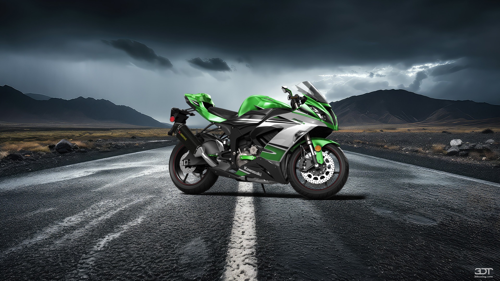 Kawasaki Ninja ZX 6R Sport Bike 2015 Images