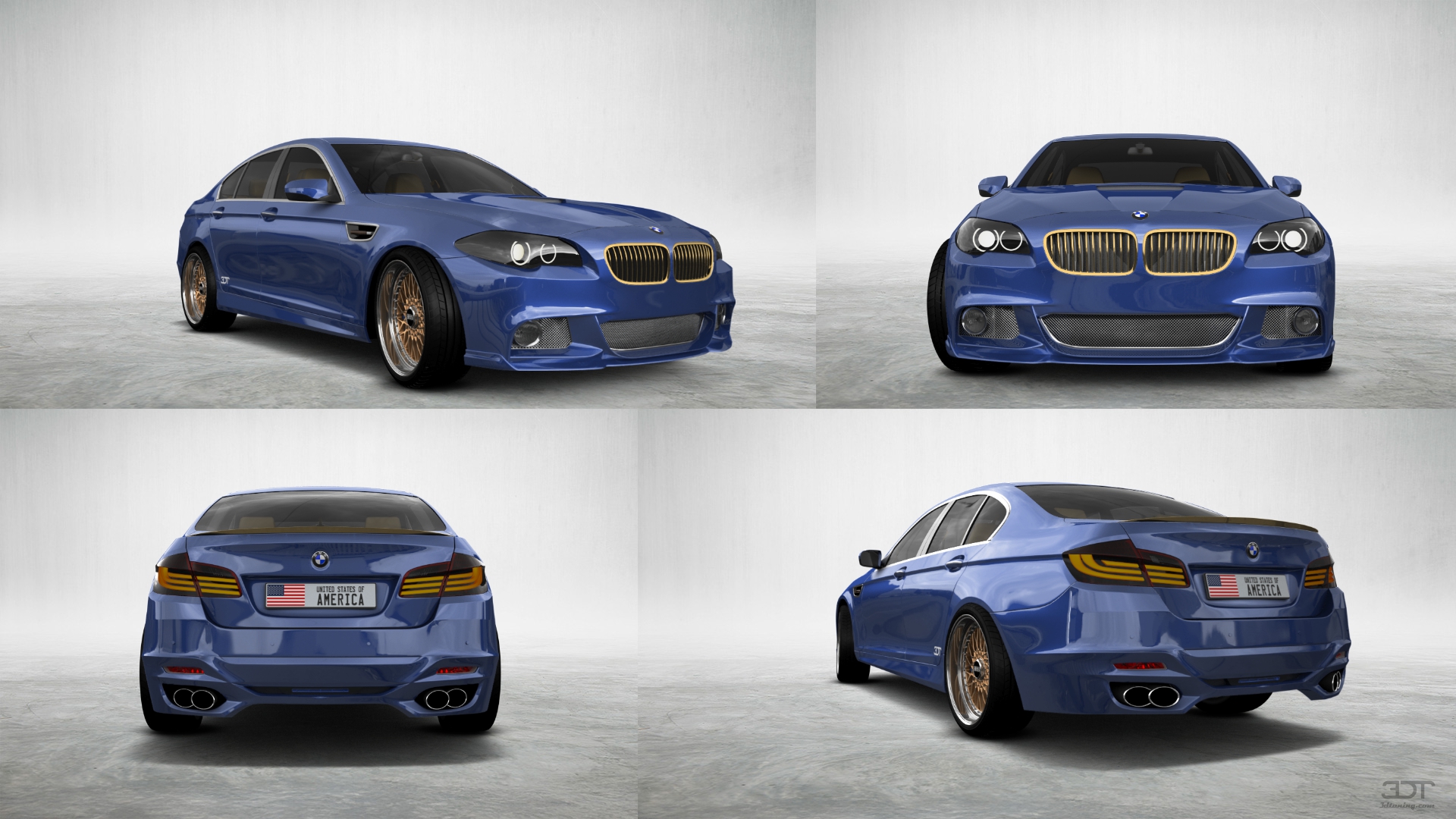 BMW 5 Series 4 Door Saloon 2011 tuning
