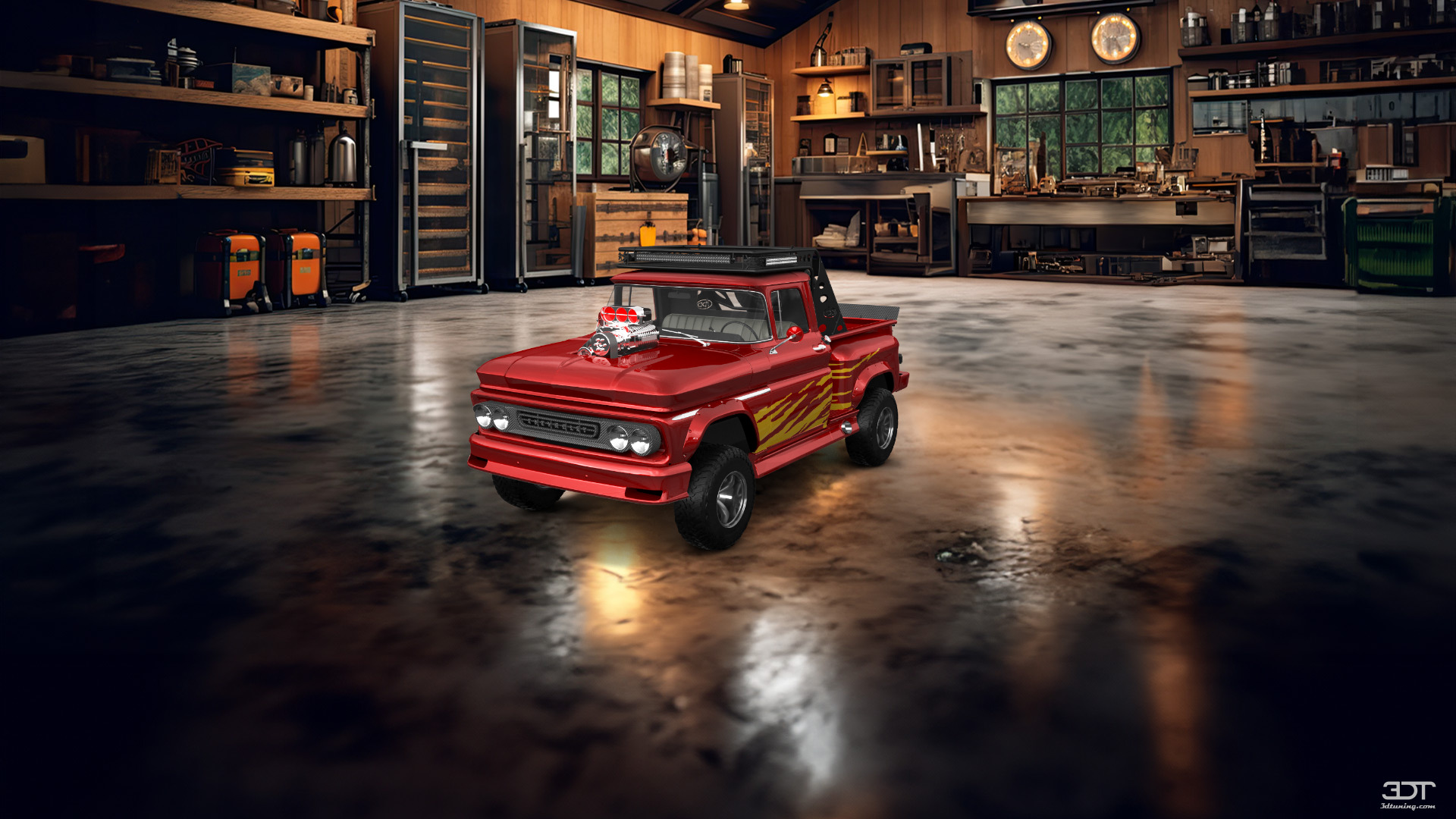 Chevrolet C-10 Stepside 2 Door pickup truck 1963