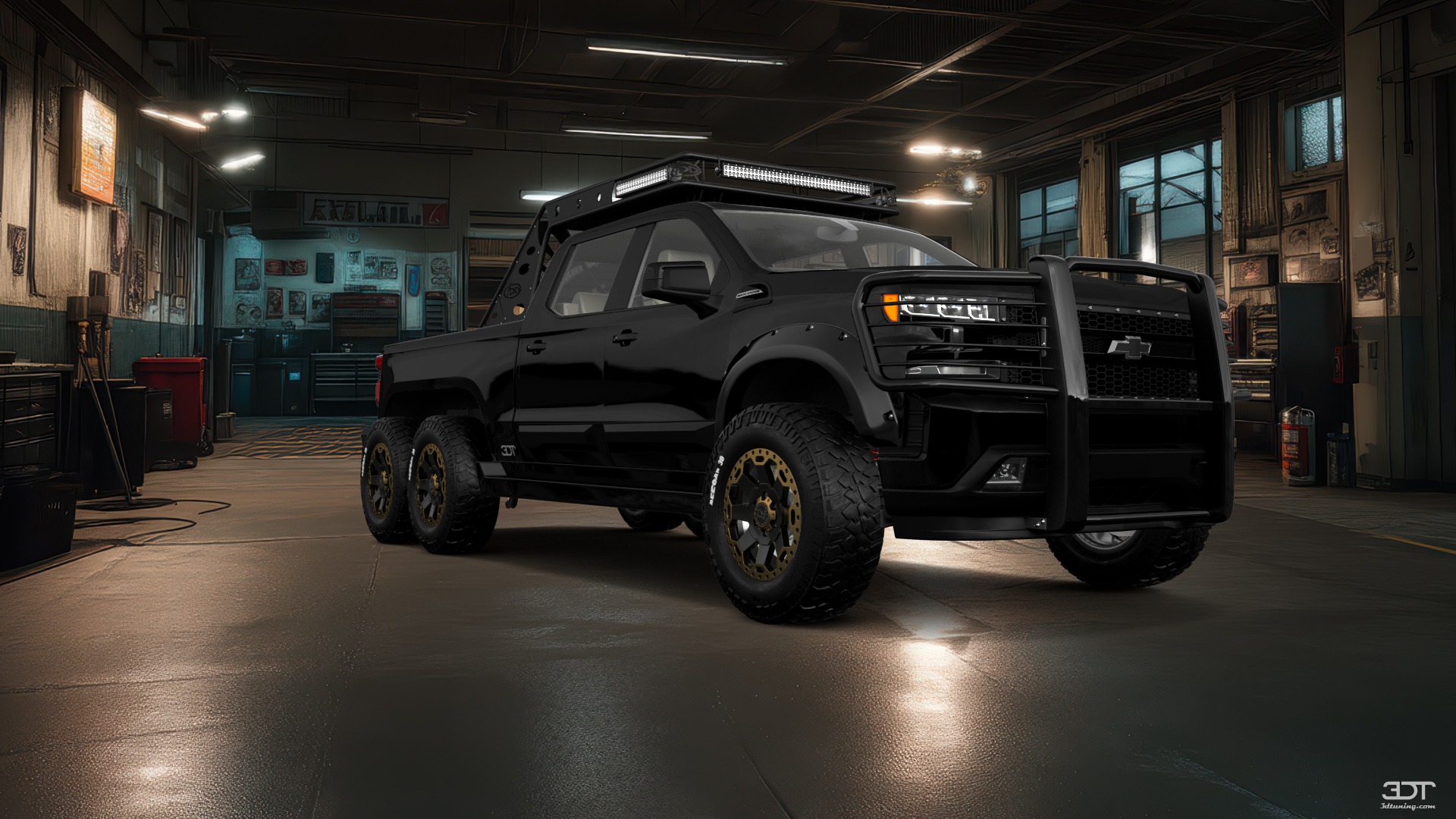 Chevrolet Silverado Hennessey Goliath 6X6 Truck 2020 tuning