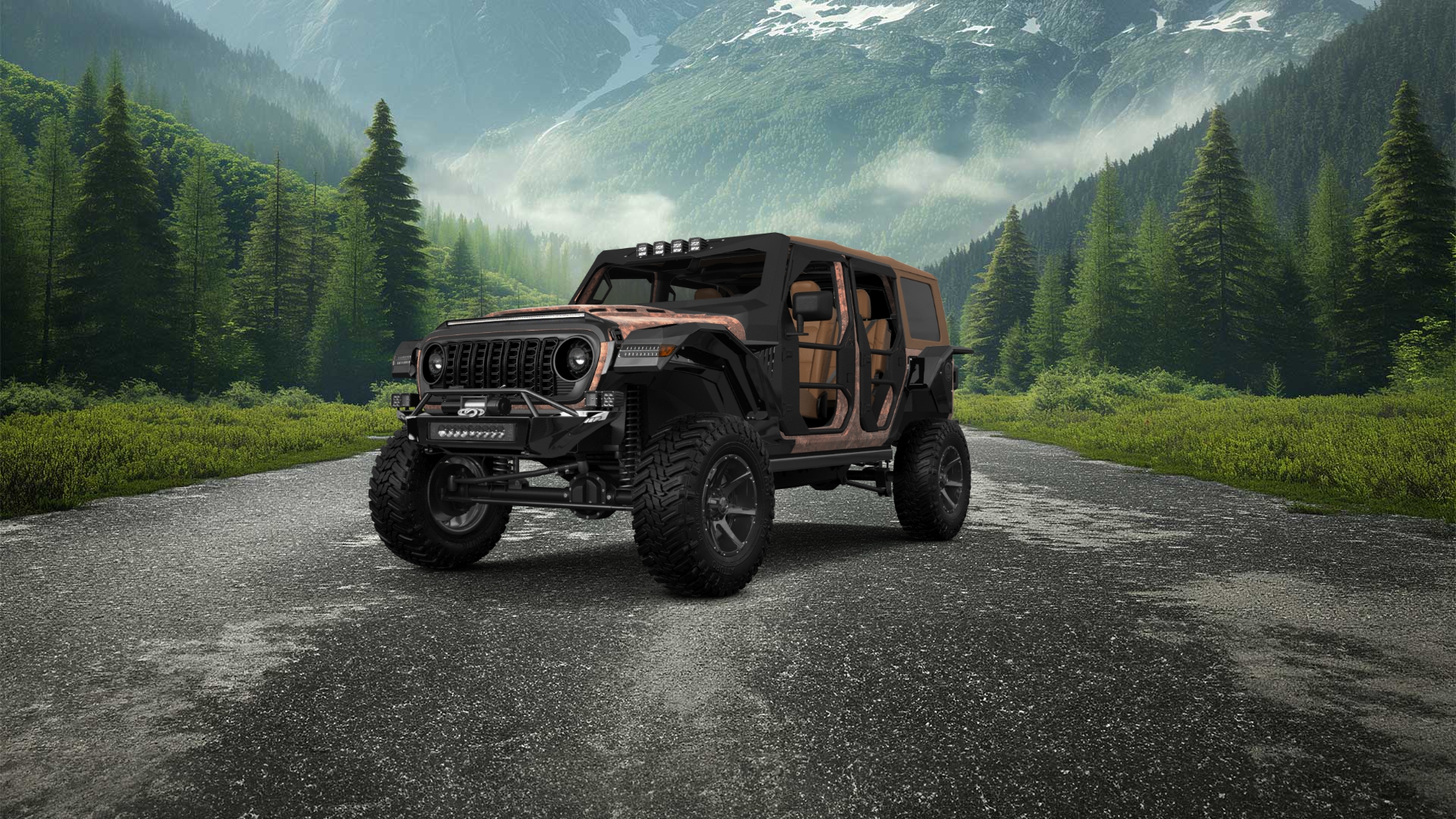 Jeep Wrangler JL 4 Door SUV 2024 tuning