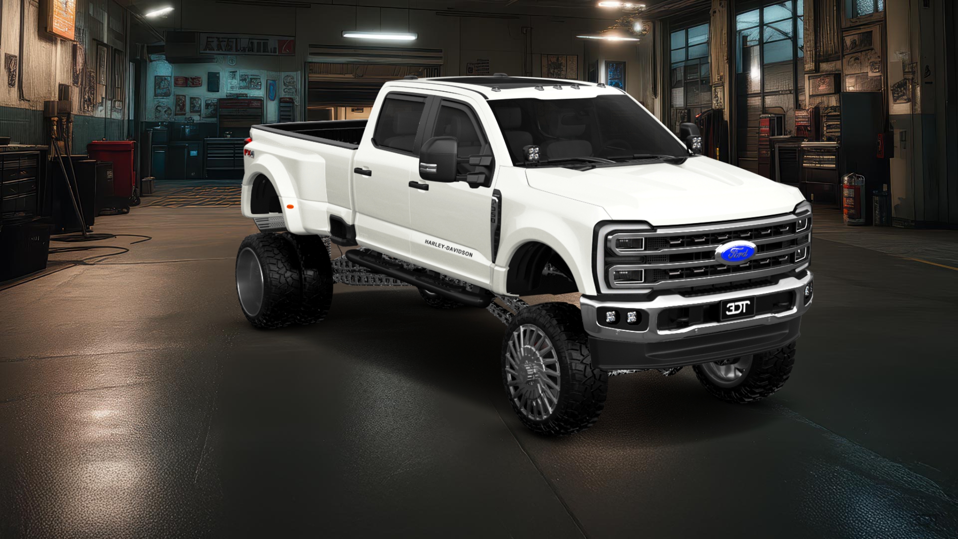 Ford F-350 DRW Crew Cab 4 Door pickup truck 2023 tuning