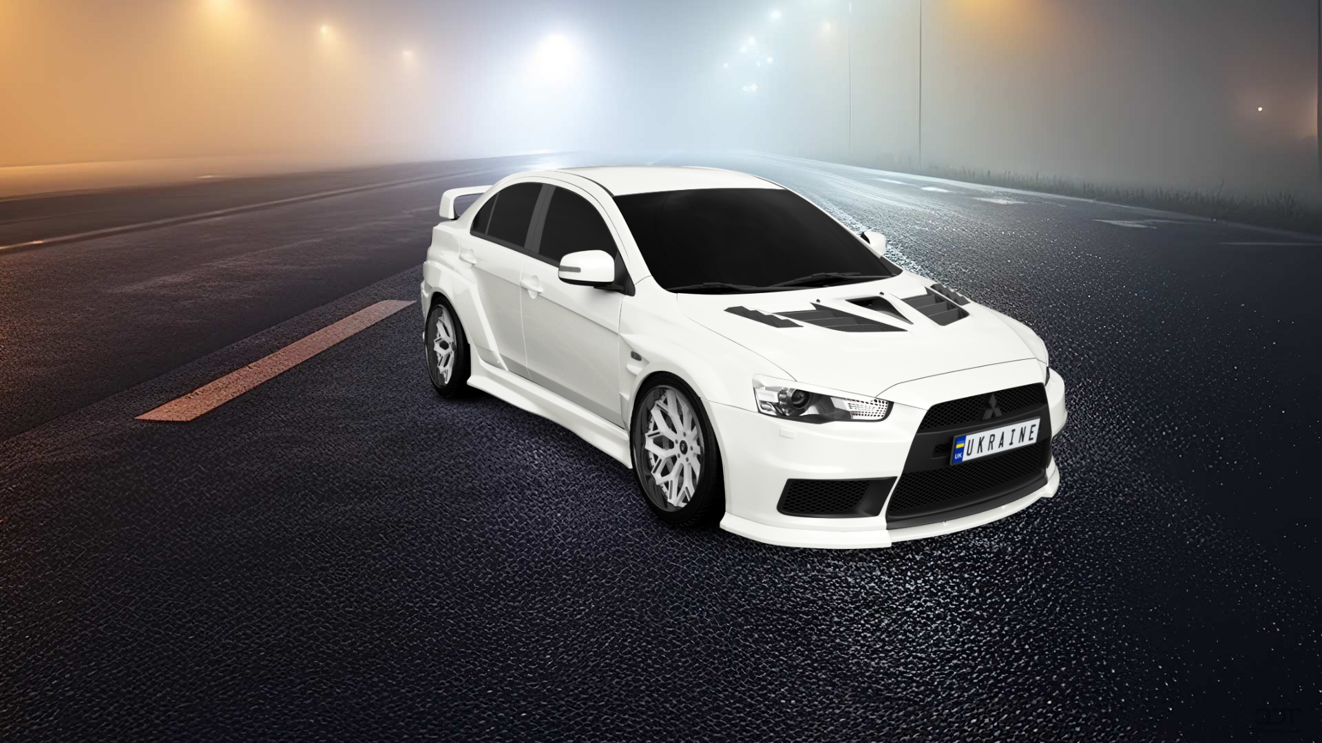 Mitsubishi Lancer Evolution X Sedan 2008