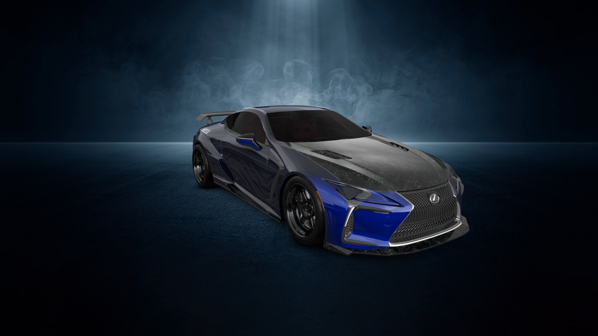 Lexus LC500 2 door fastback coupe 2017 tuning