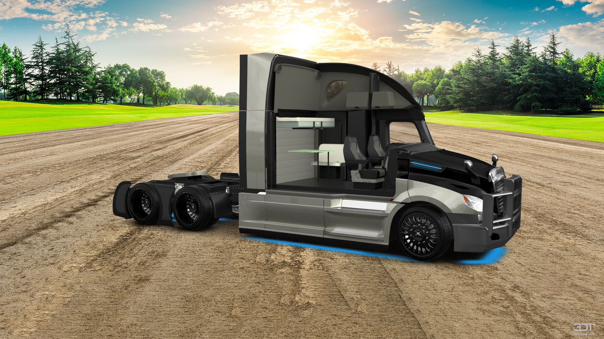 Freightliner Cascadia Sleeper Cab Truck 2018