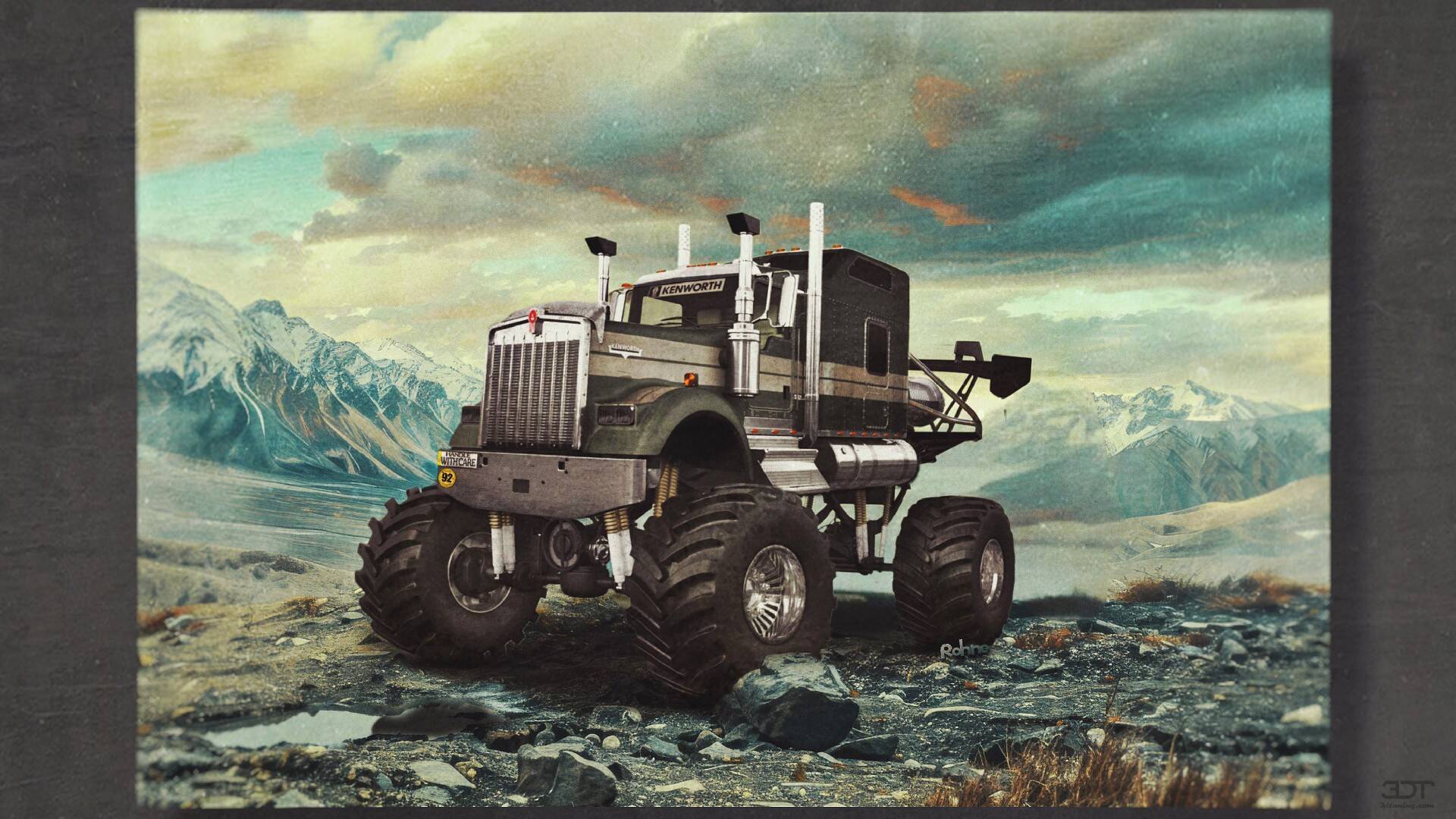 Kenworth W900 Sleeper Cab Truck 2015 Images