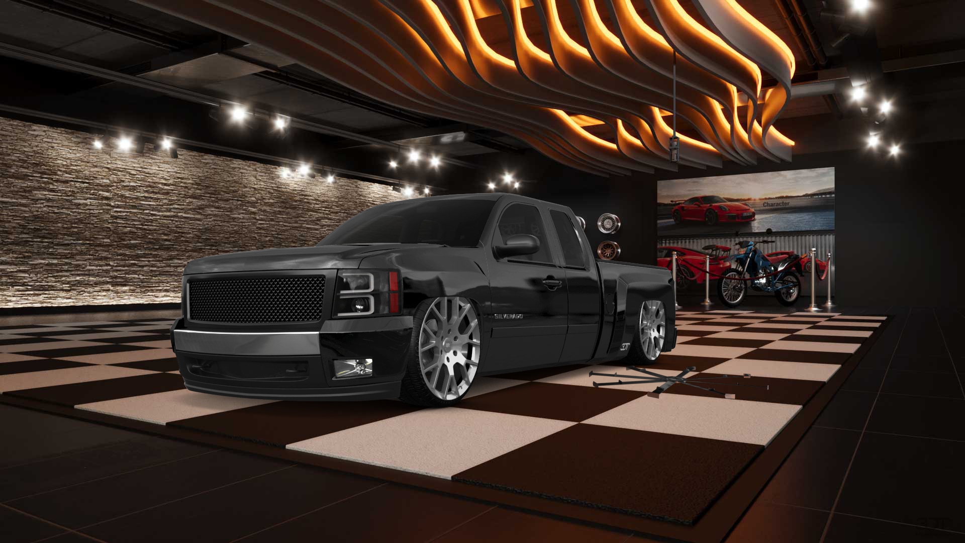 Chevrolet Silverado 1500 6.6 ft box Pickup Truck 2008