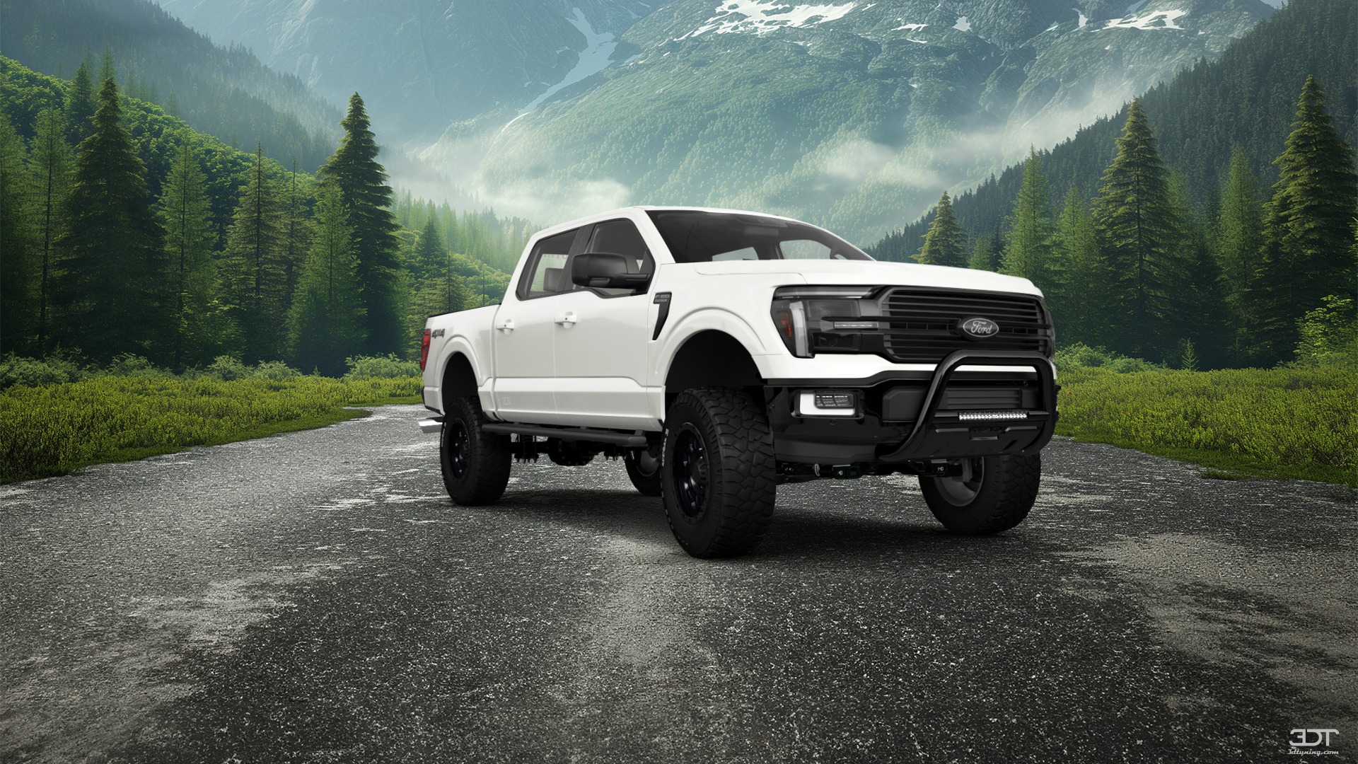 Ford F-150 SuperCrew 4 Door pickup truck 2024 tuning