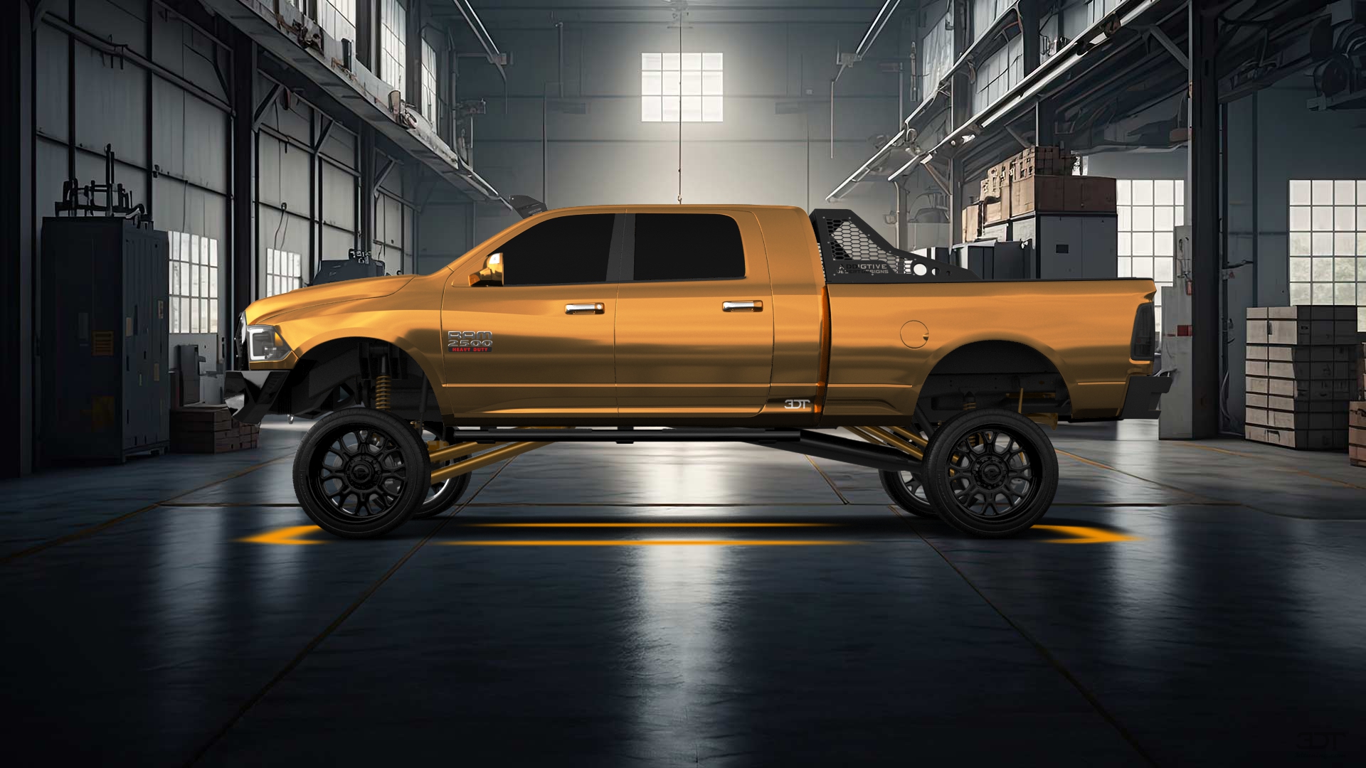Dodge Ram 2500 Mega Cab 6.4 ft box 4 Door pickup truck 2010