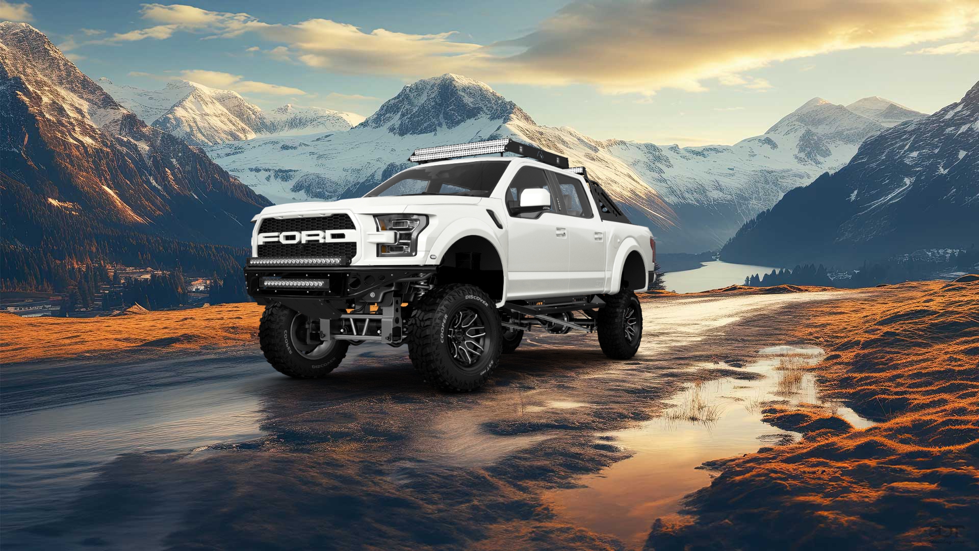 Ford F-150 Raptor 4 Door pickup truck 2017 tuning