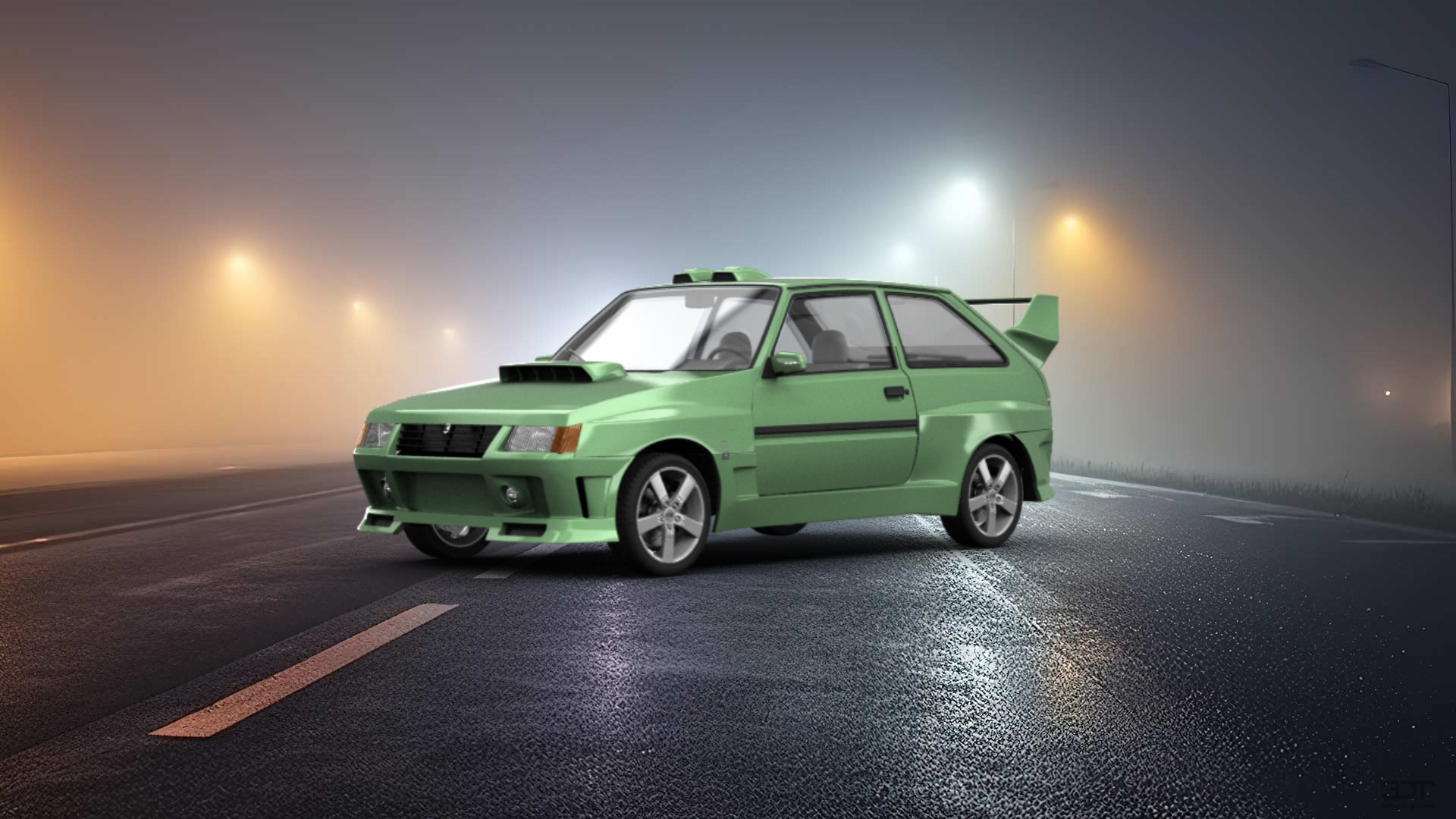 ZAZ 1102 Tavria 3 Door Hatchback 1990 tuning