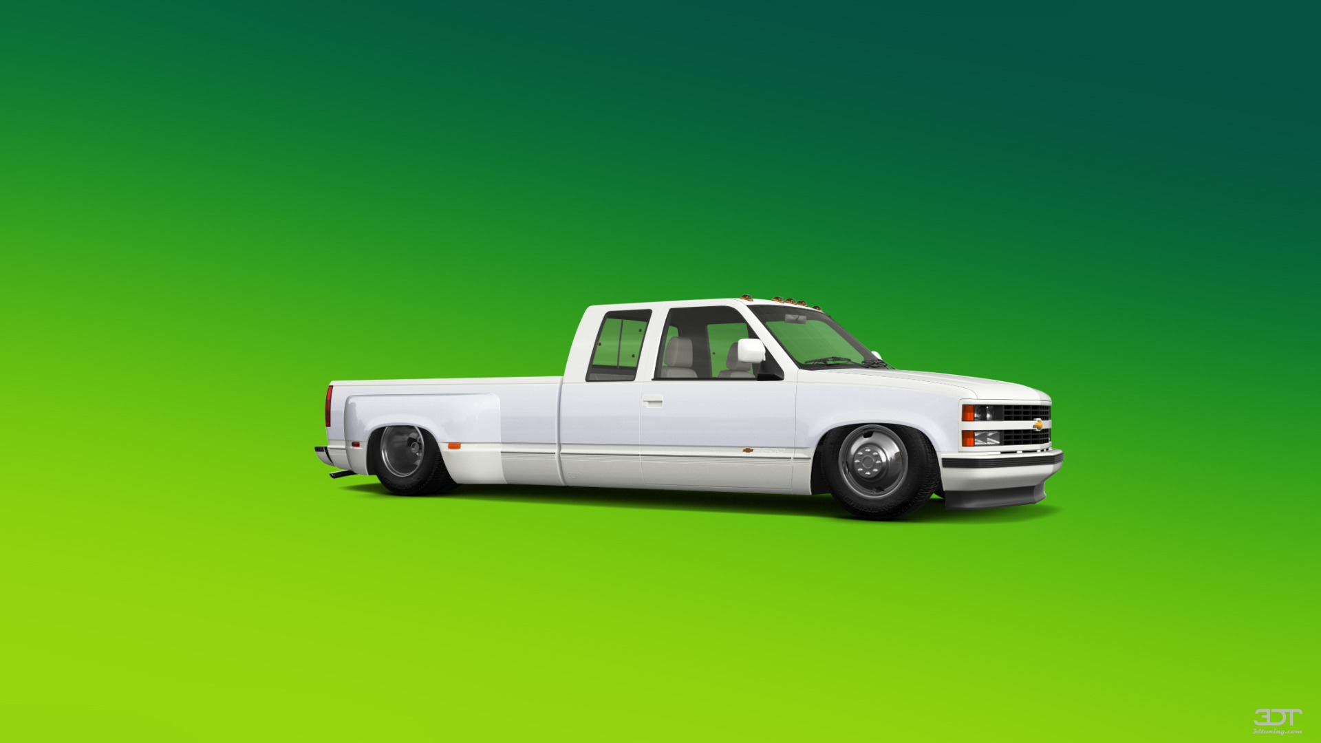 Chevrolet K3500 Extended Cab Pickup Truck 1988