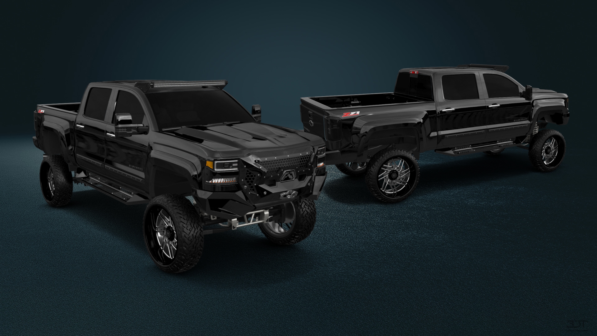 Chevrolet Silverado 1500 4 Door pickup truck 2016 tuning